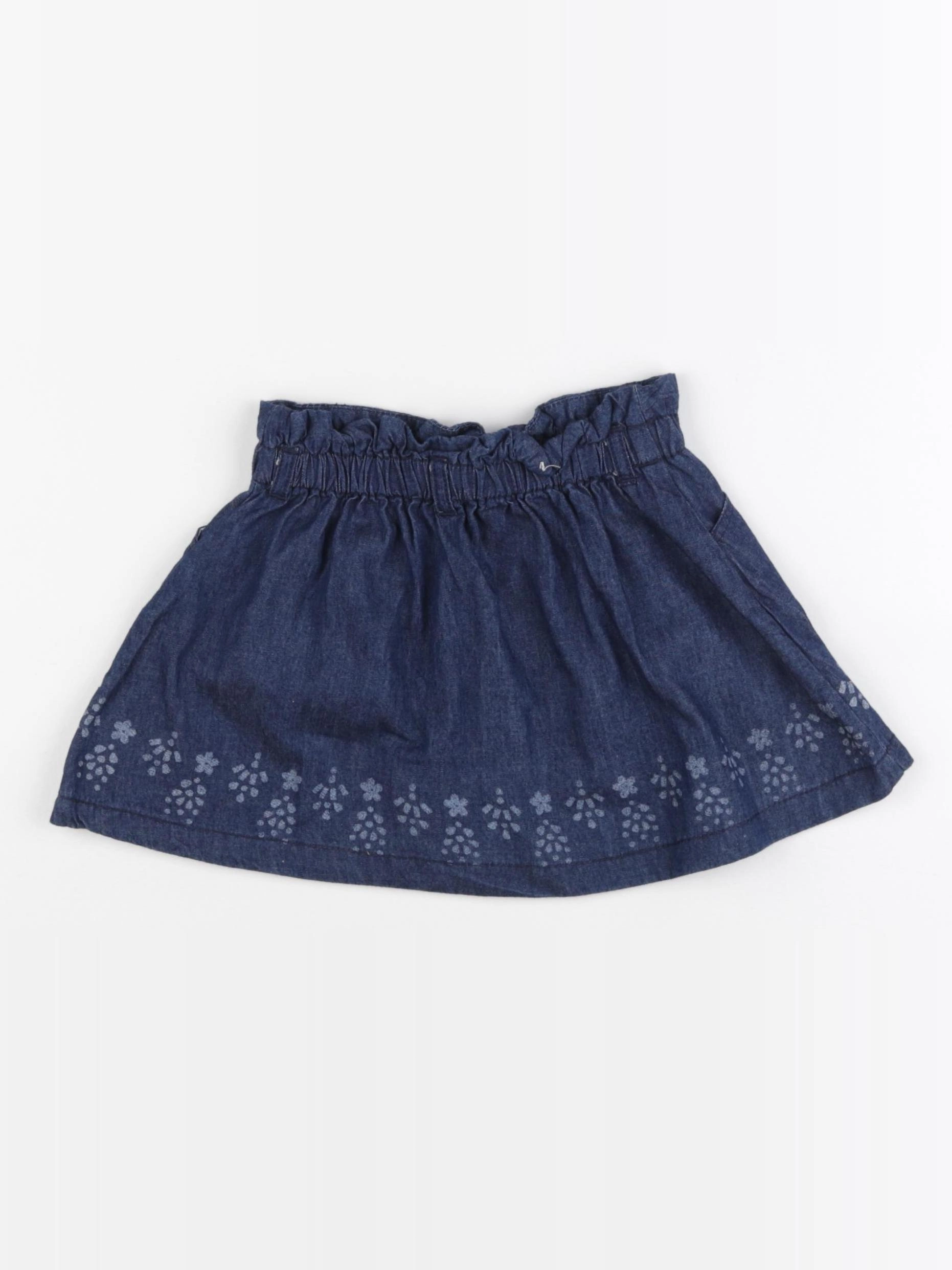 Vertbaudet - jupe bleu - 4 ans