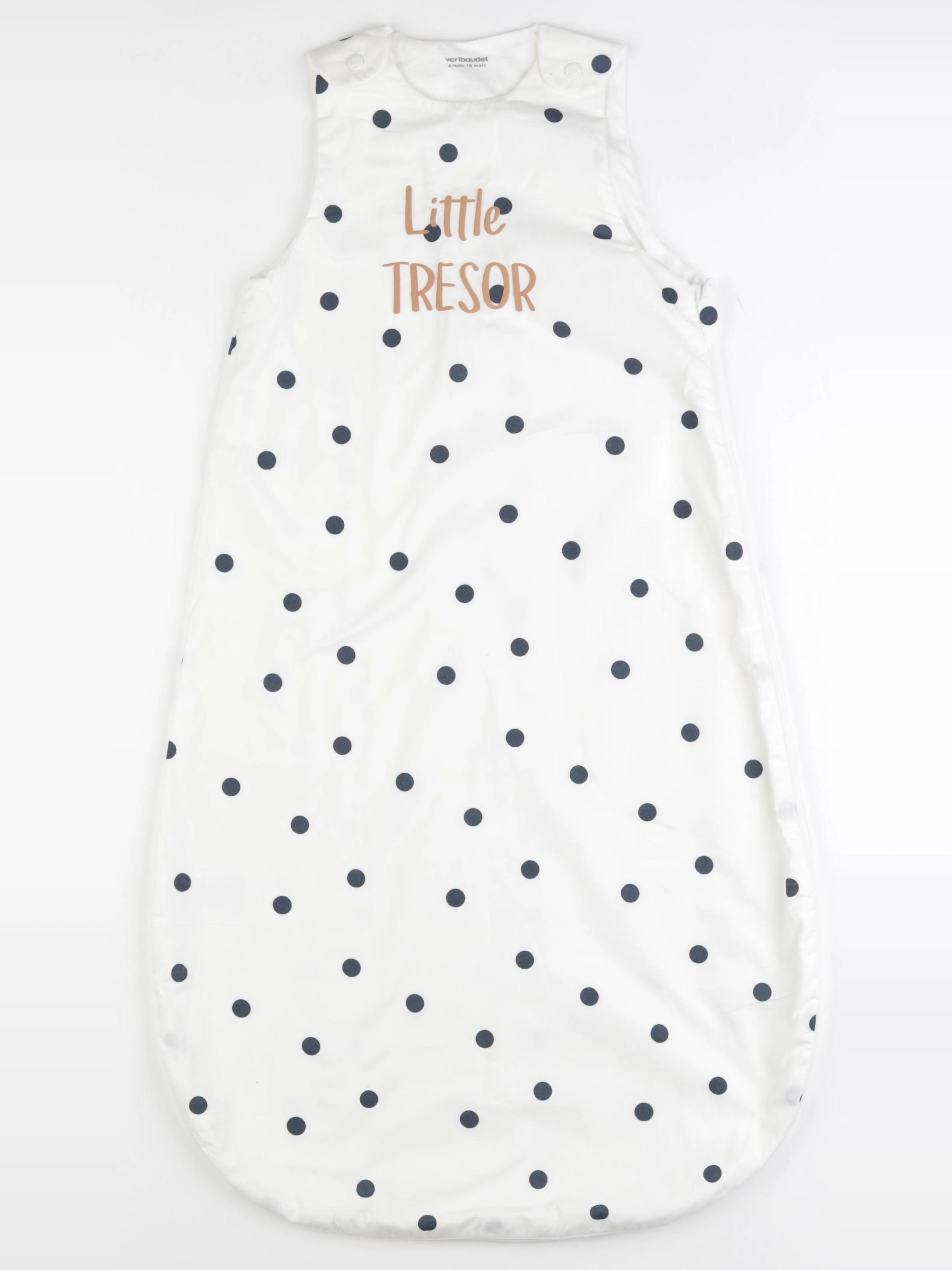 Vertbaudet - gigoteuse TOG 1 blanc - 6/18 mois