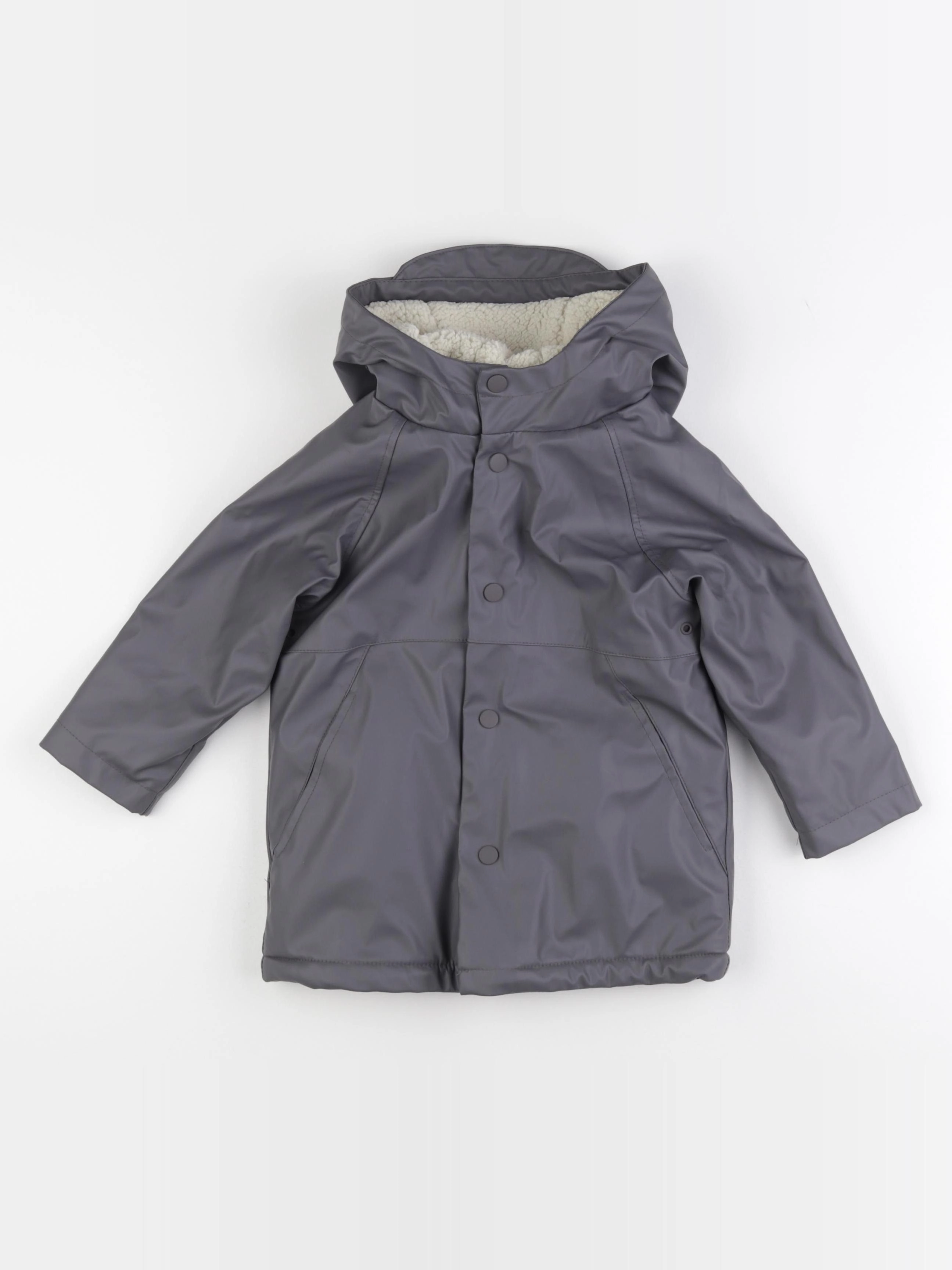 Zara - imperméable gris - 18/24 mois