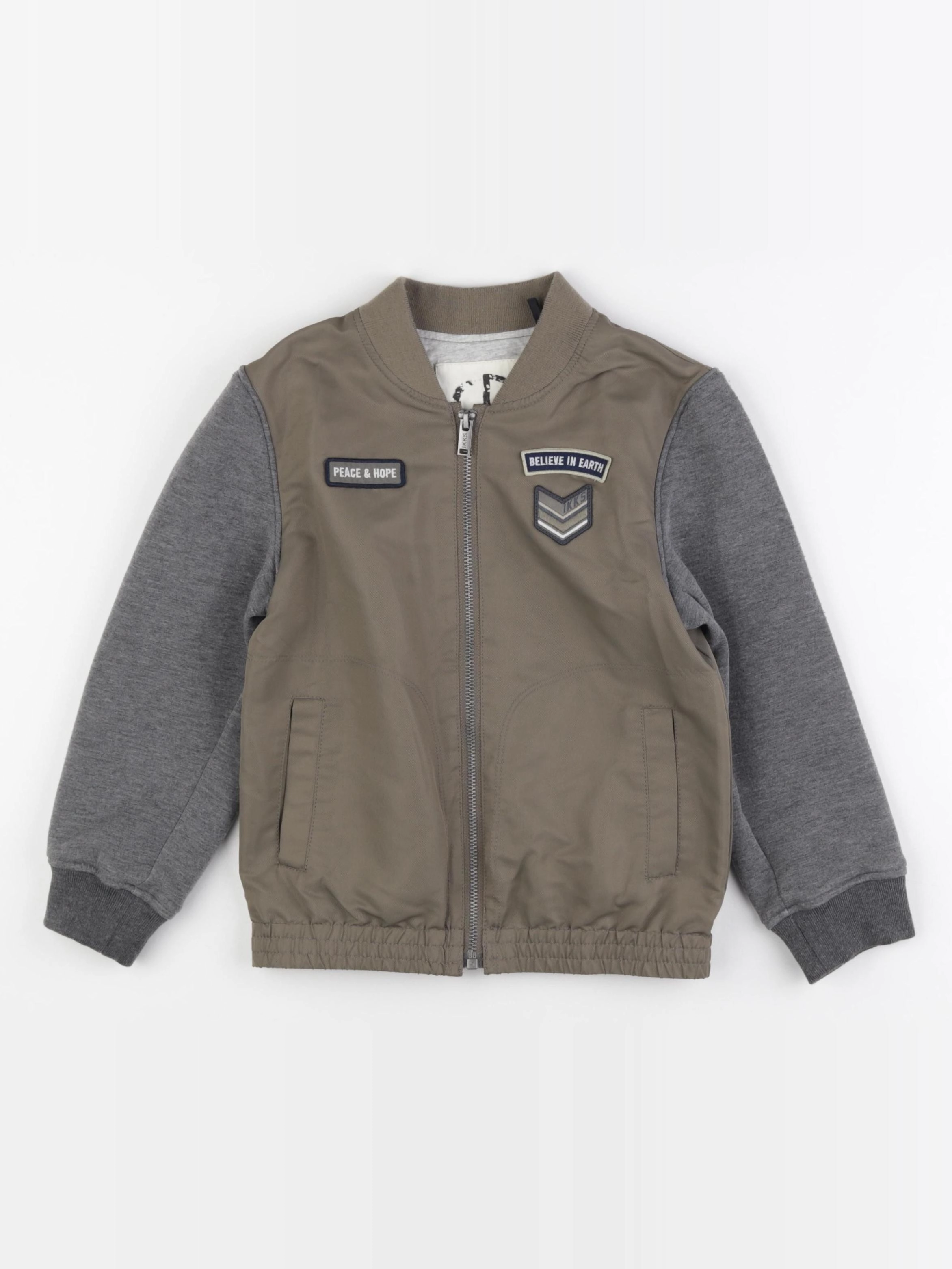IKKS - gilet vert - 6 ans