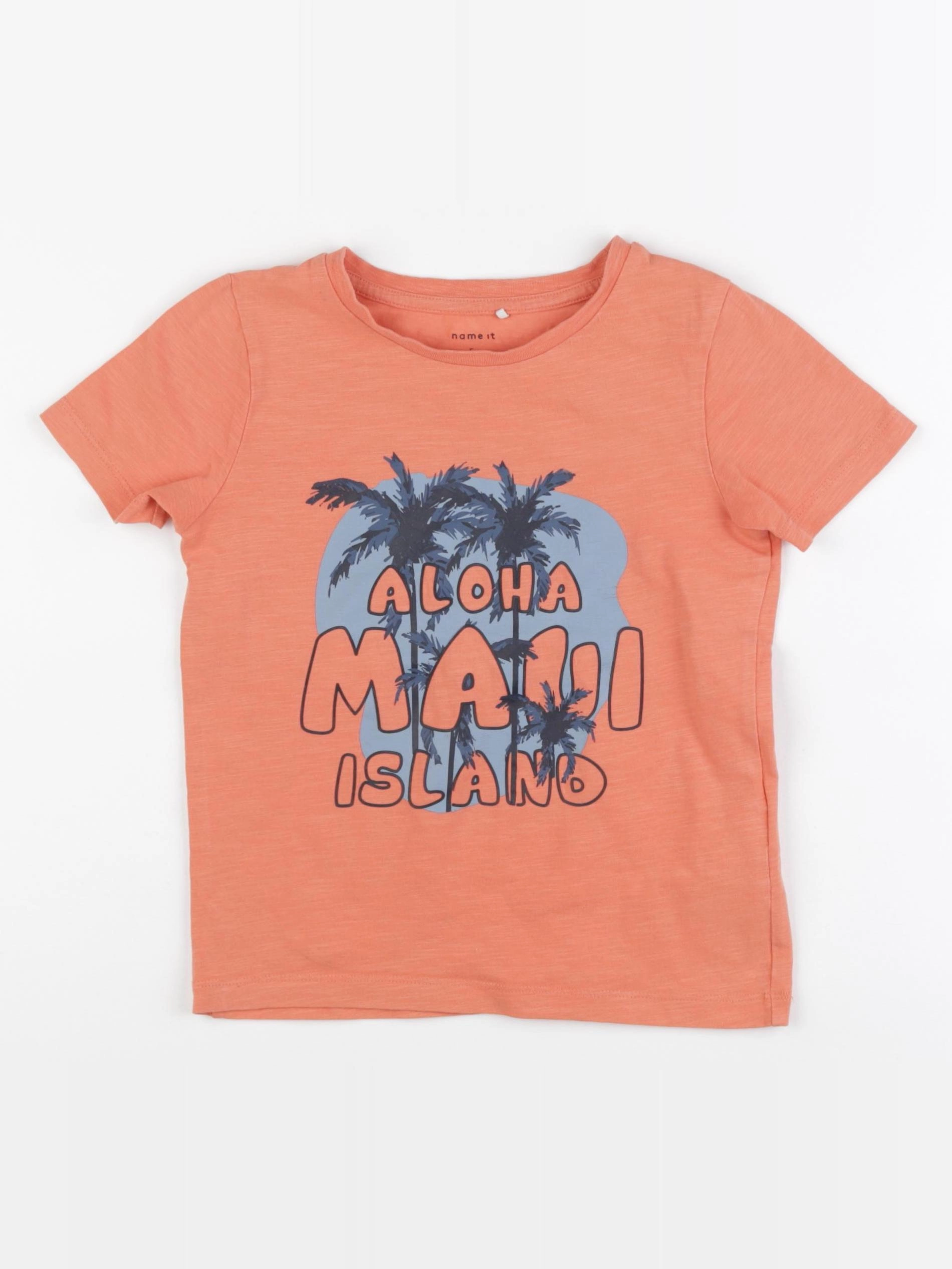 Name it - tee-shirt orange - 5 ans