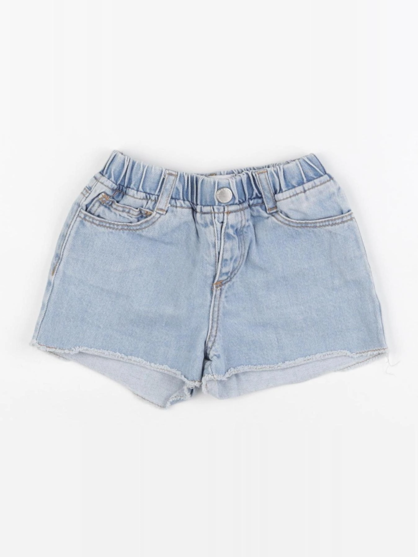 Zara - short bleu - 18/24 mois