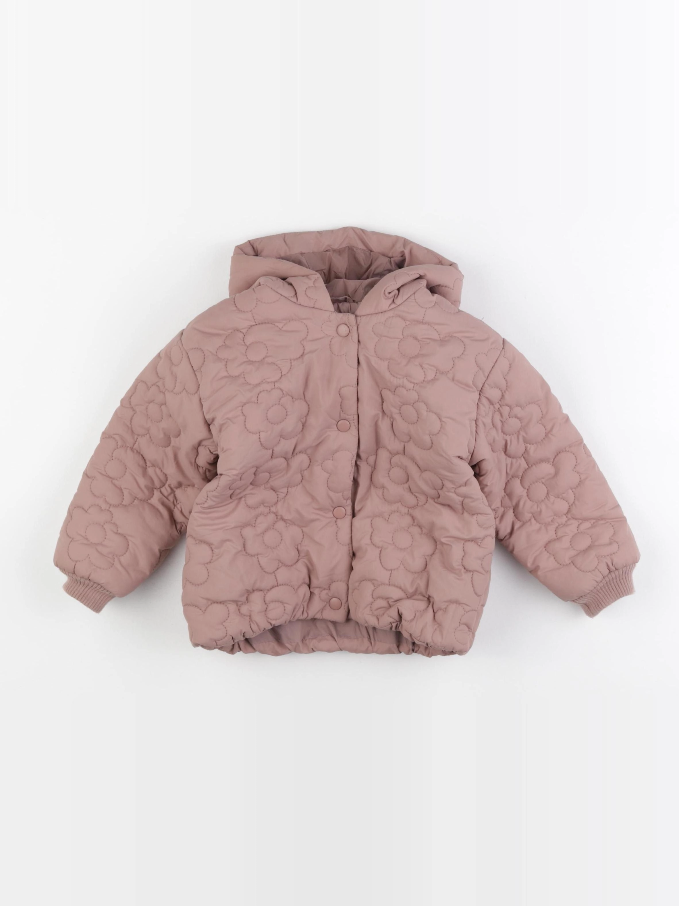 Zara - doudoune rose - 12/18 mois
