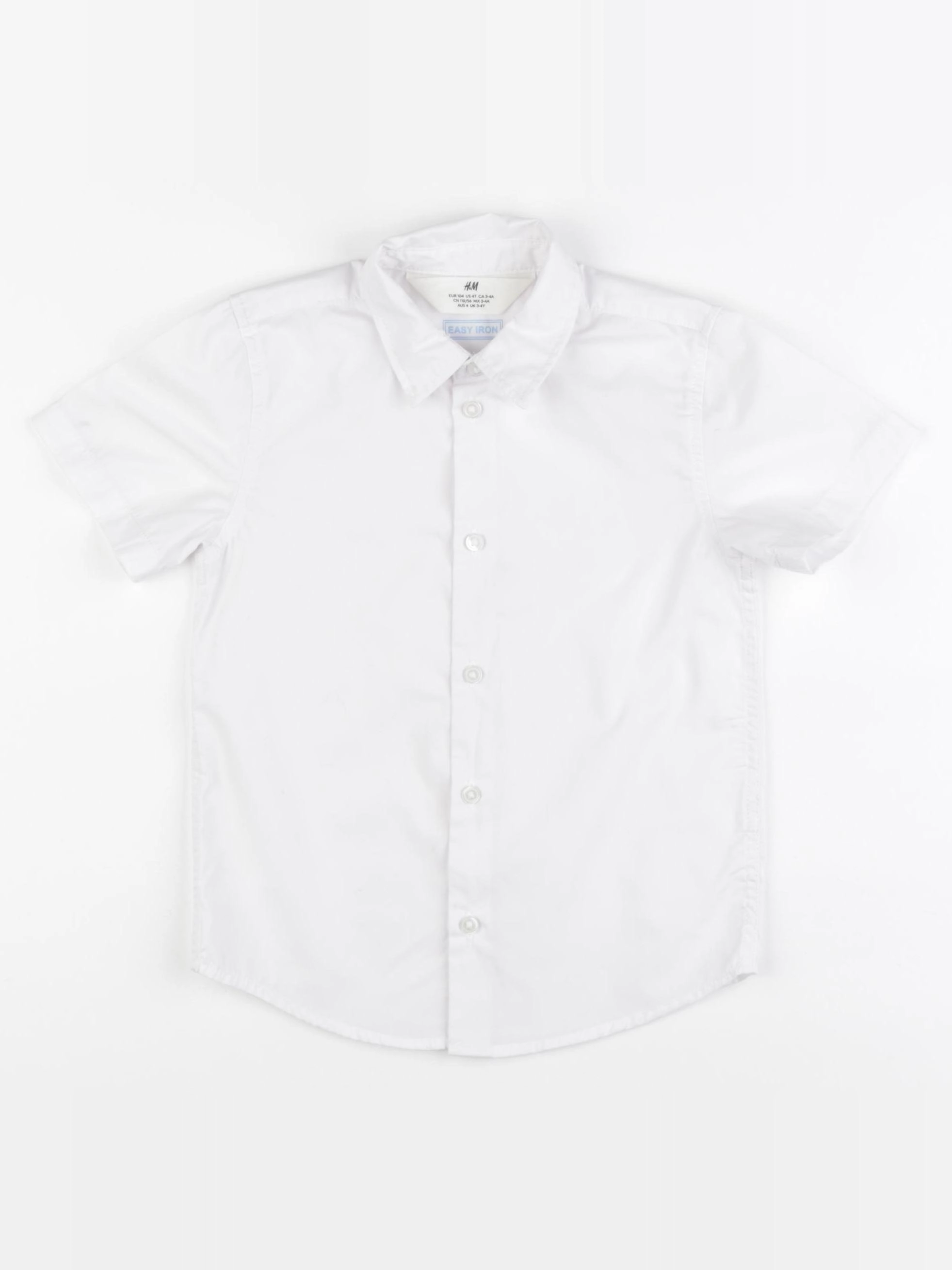 H&M - chemise blanc - 3/4 ans