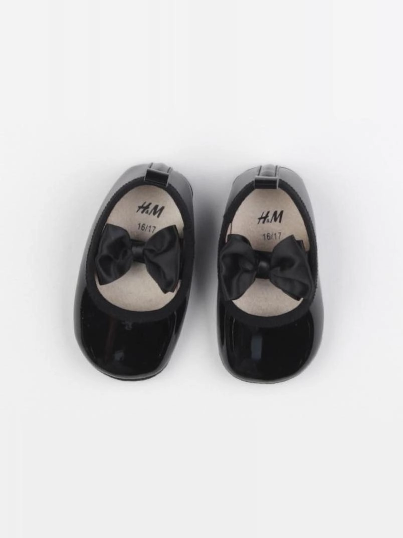 H&M - chaussons noir - pointure 16/17