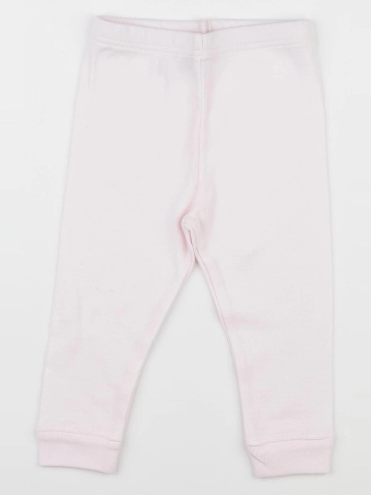 Petit Bateau - legging rose - 12 mois