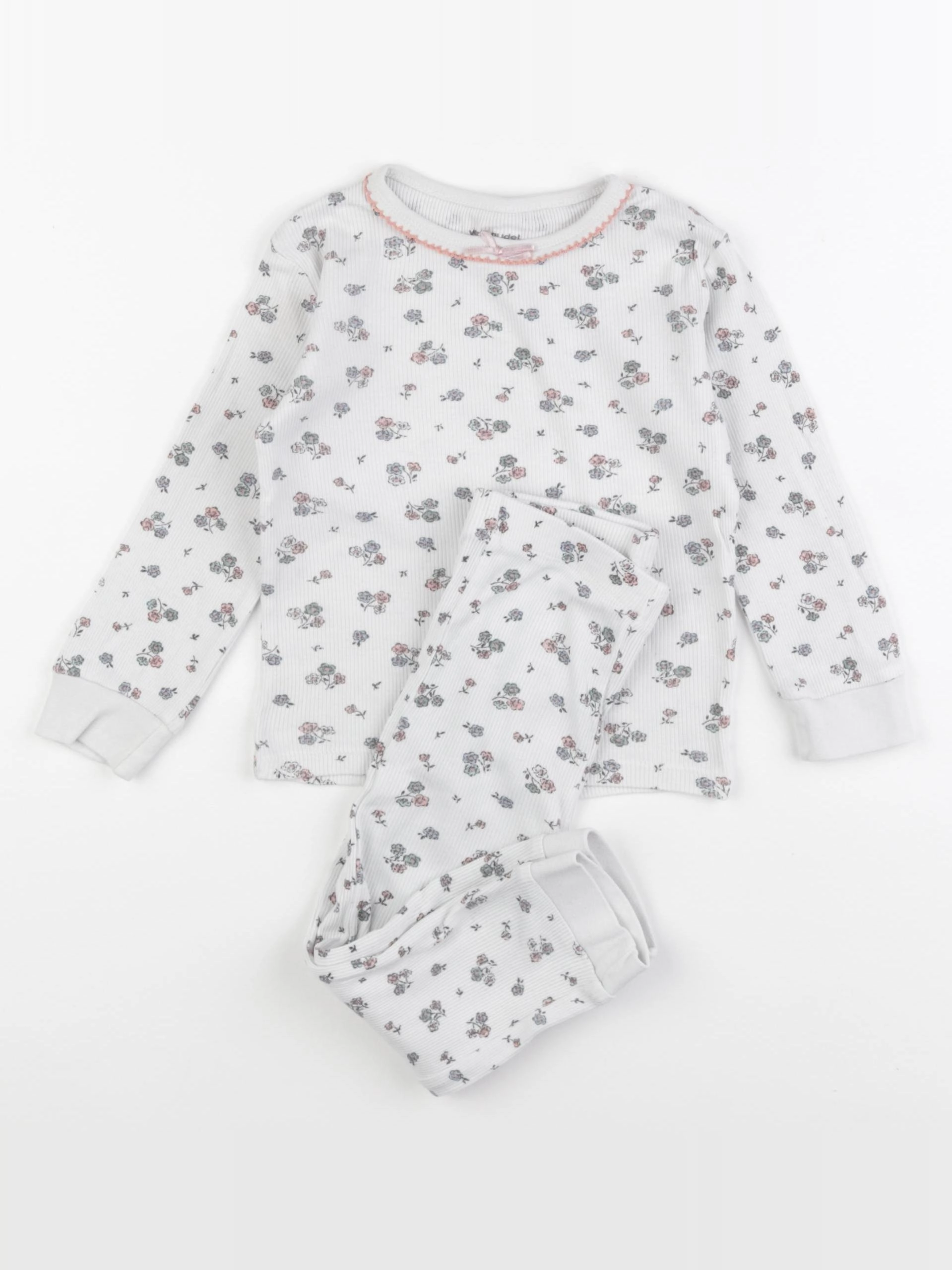 Vertbaudet - pyjama coton multicolore - 3 ans
