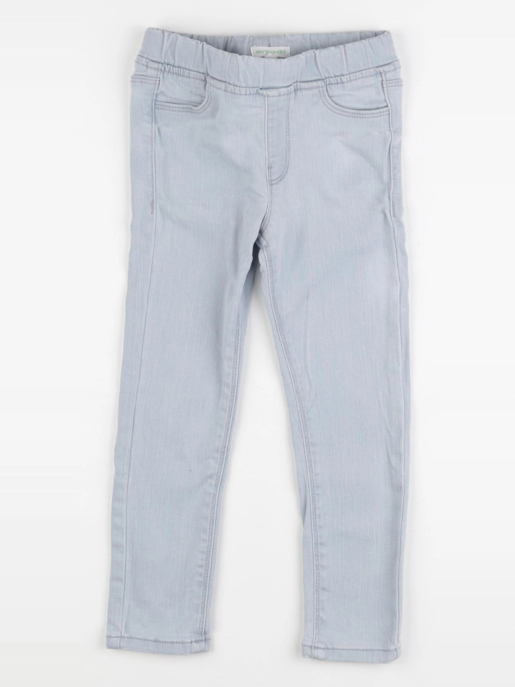 Vertbaudet - jegging bleu - 4 ans