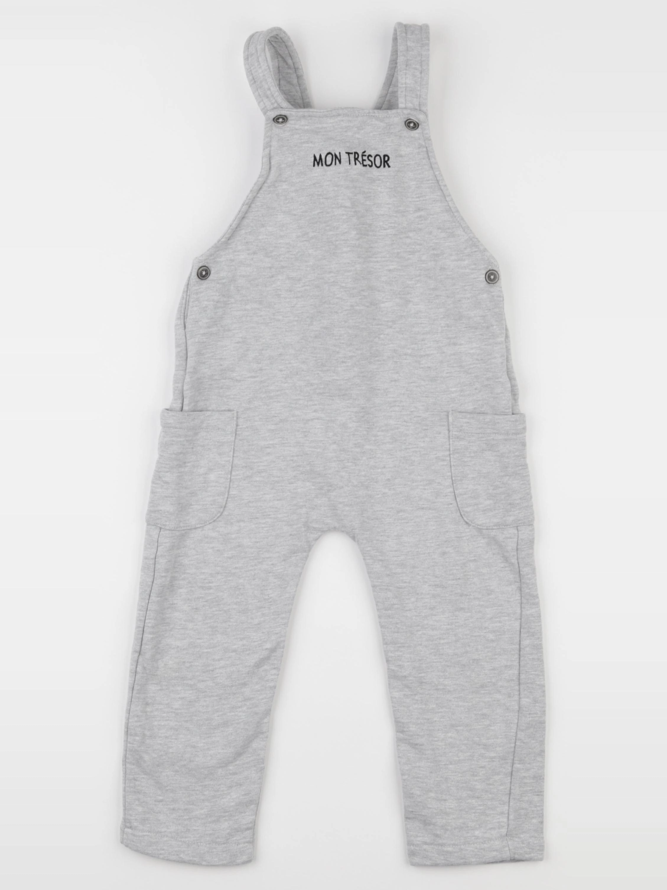 Vertbaudet - combinaison gris - 36 mois