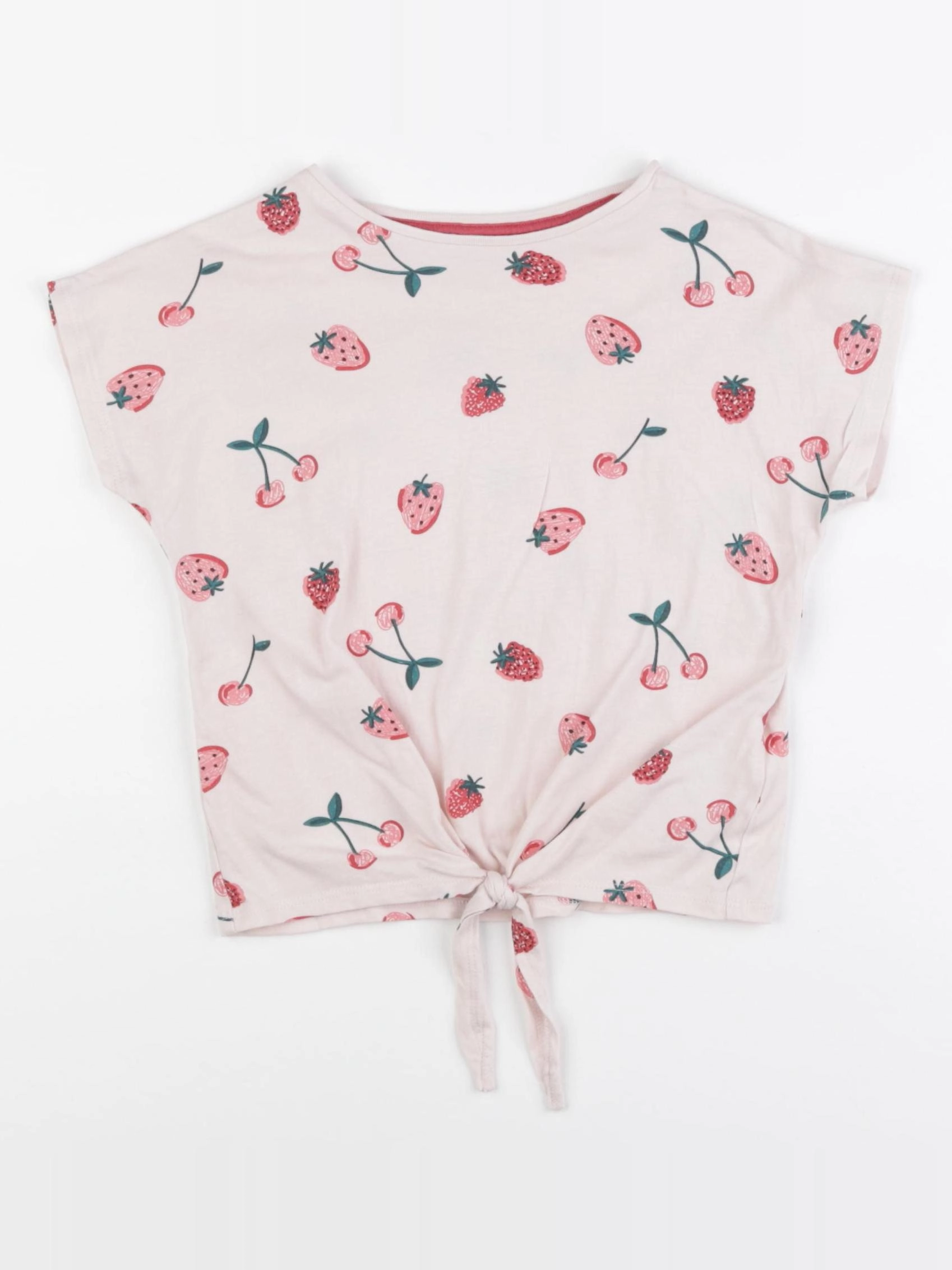 Vertbaudet - tee-shirt rose - 4 ans