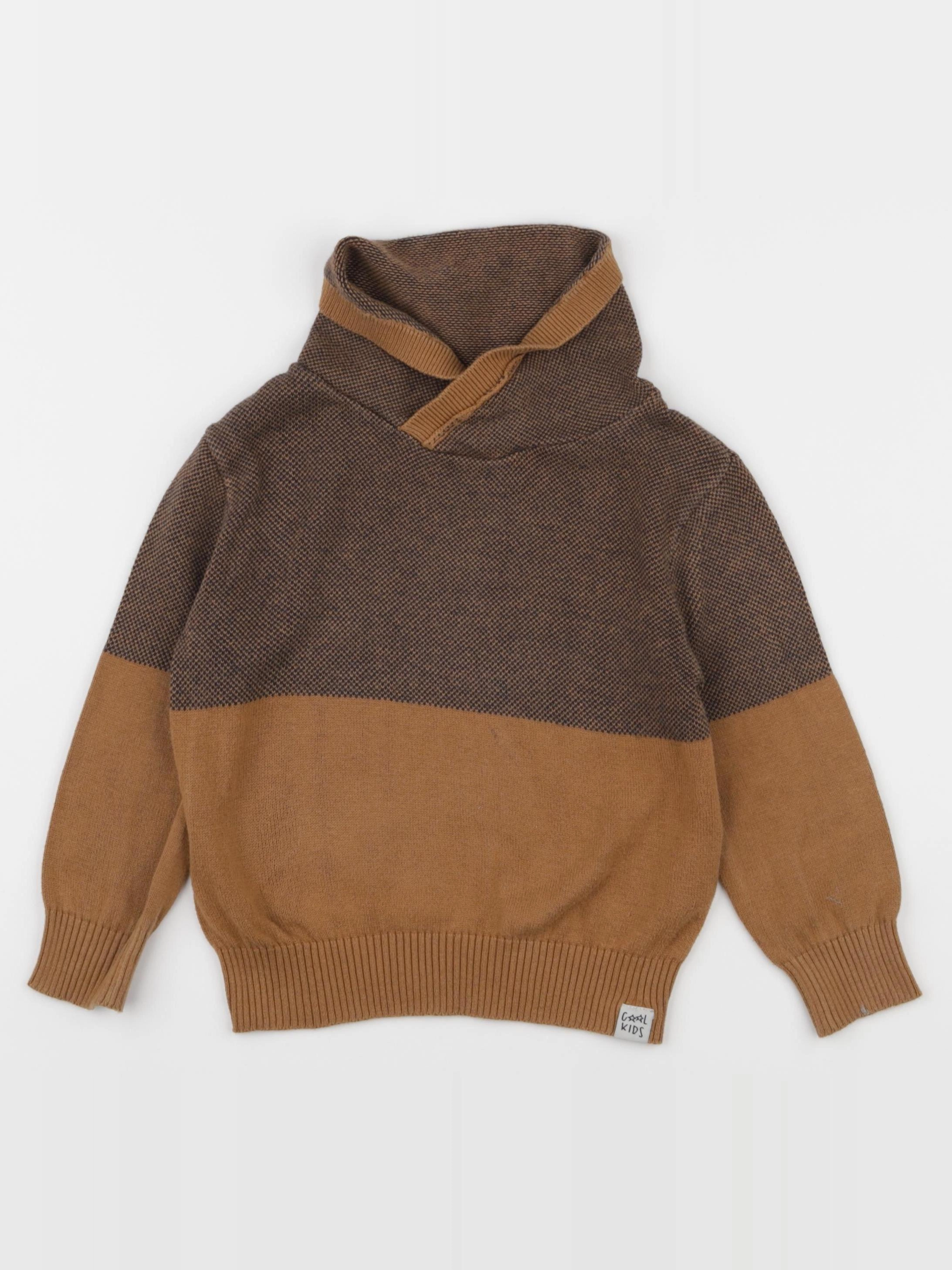 Vertbaudet - pull marron - 4 ans