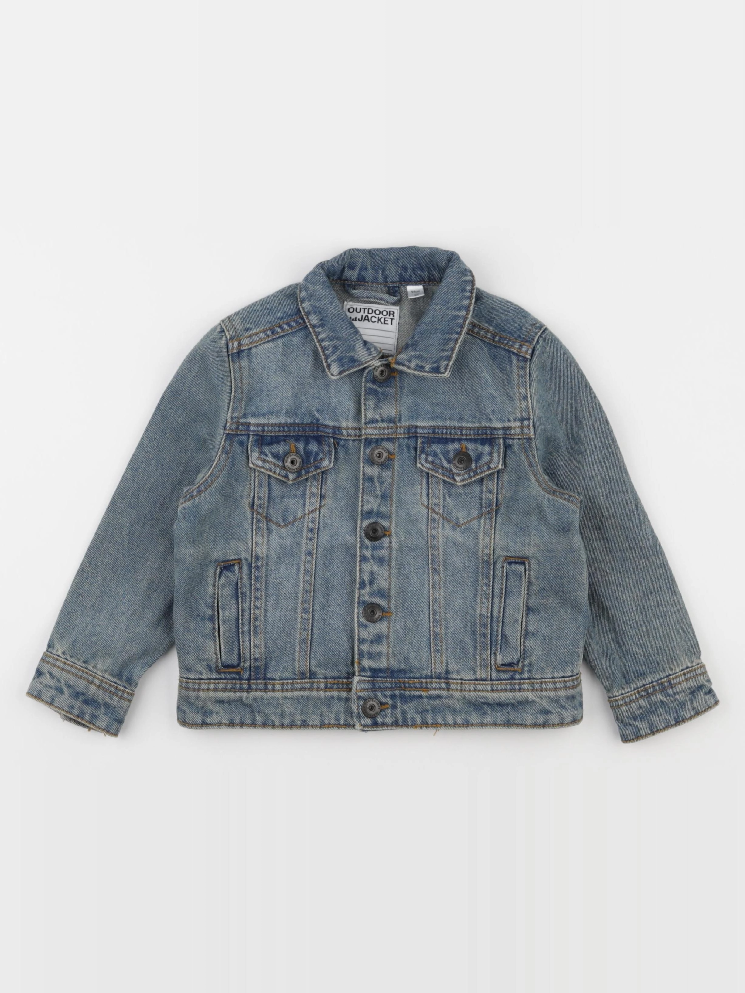 Vertbaudet - veste bleu - 3 ans