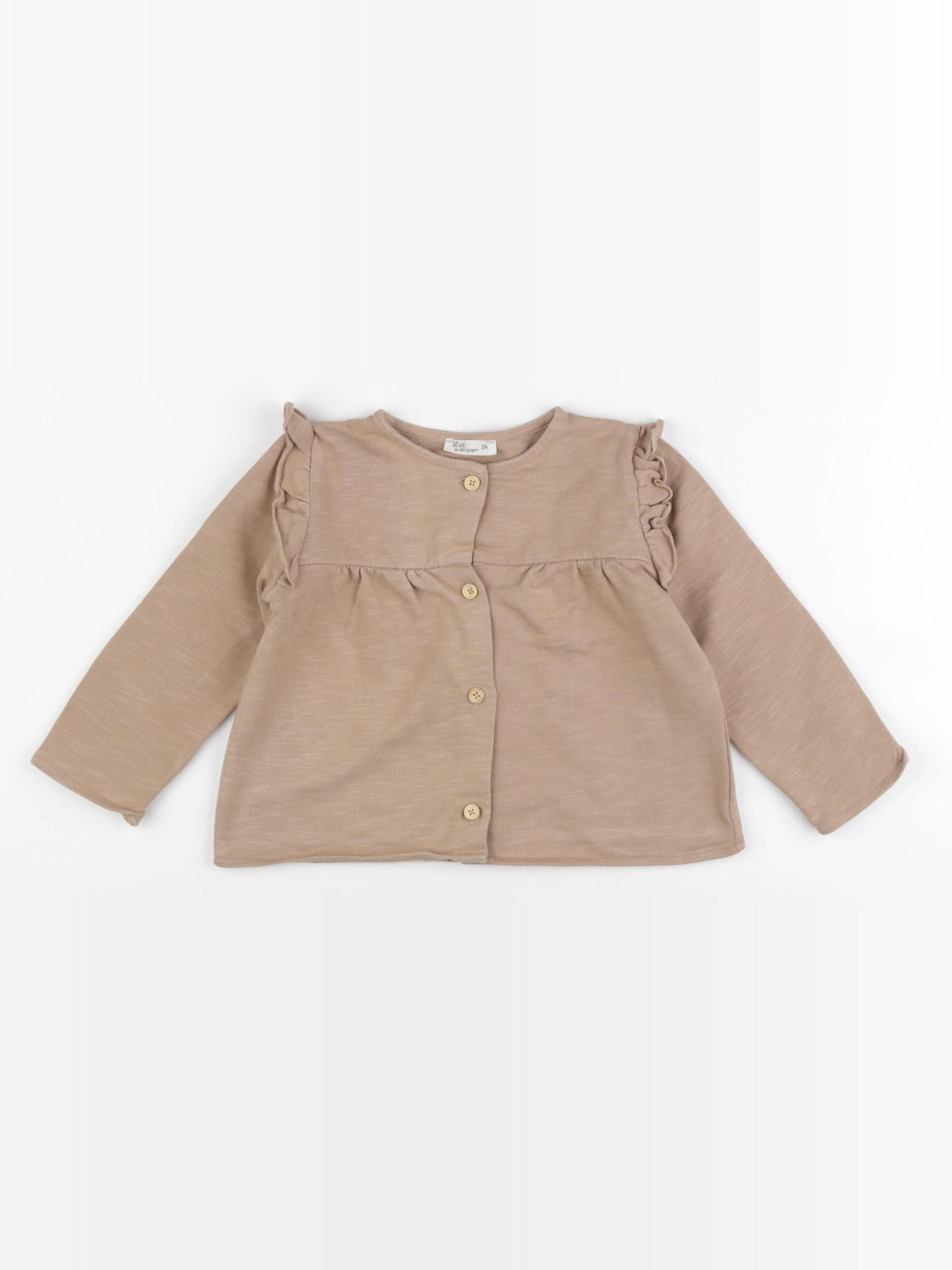 Little Cigogne - sweat beige - 2 ans