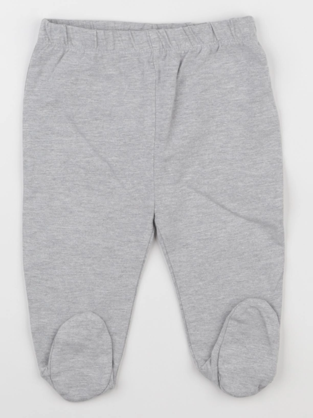 Vertbaudet - legging gris - 9 mois