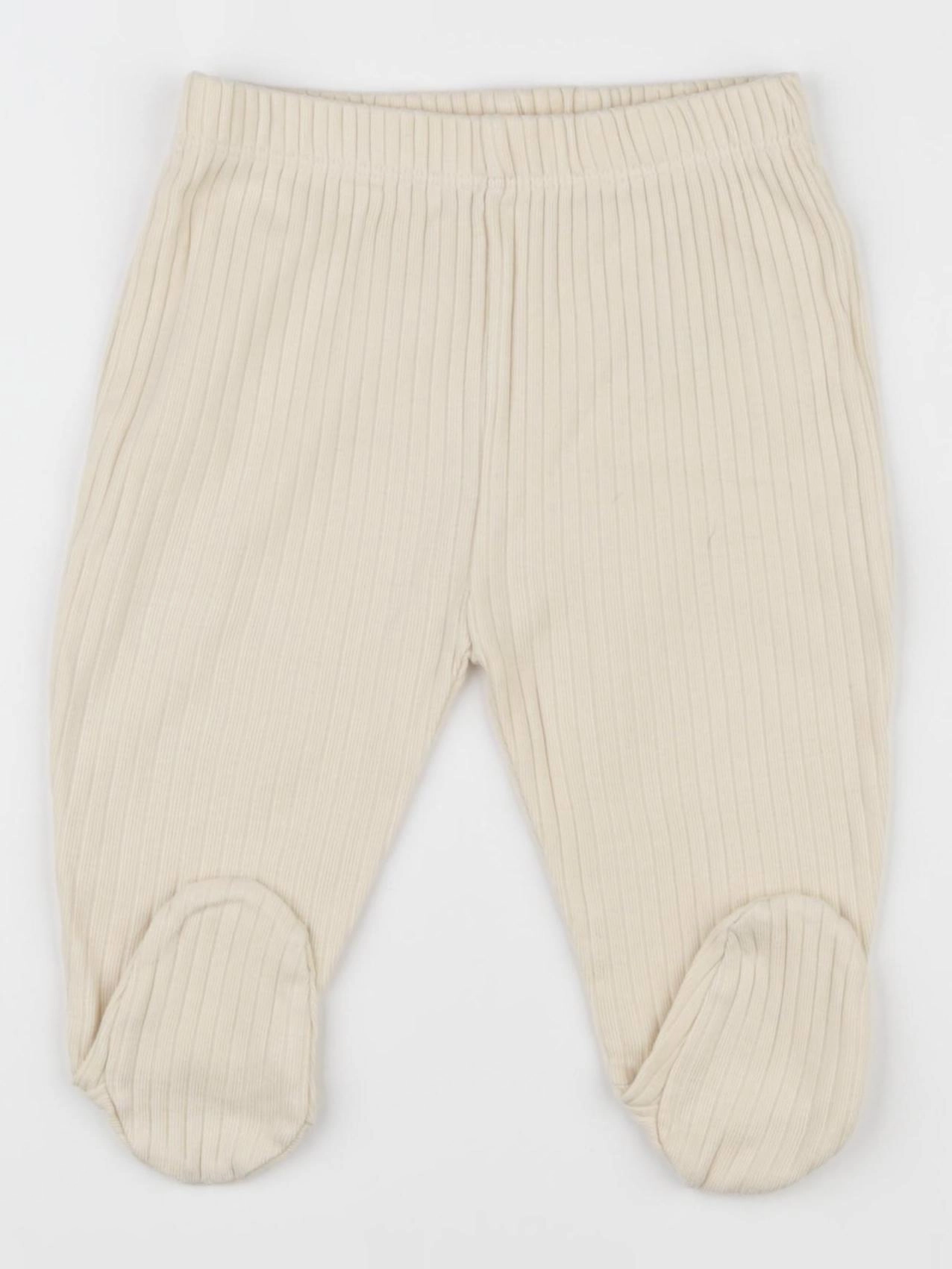 Vertbaudet - legging beige - 9 mois