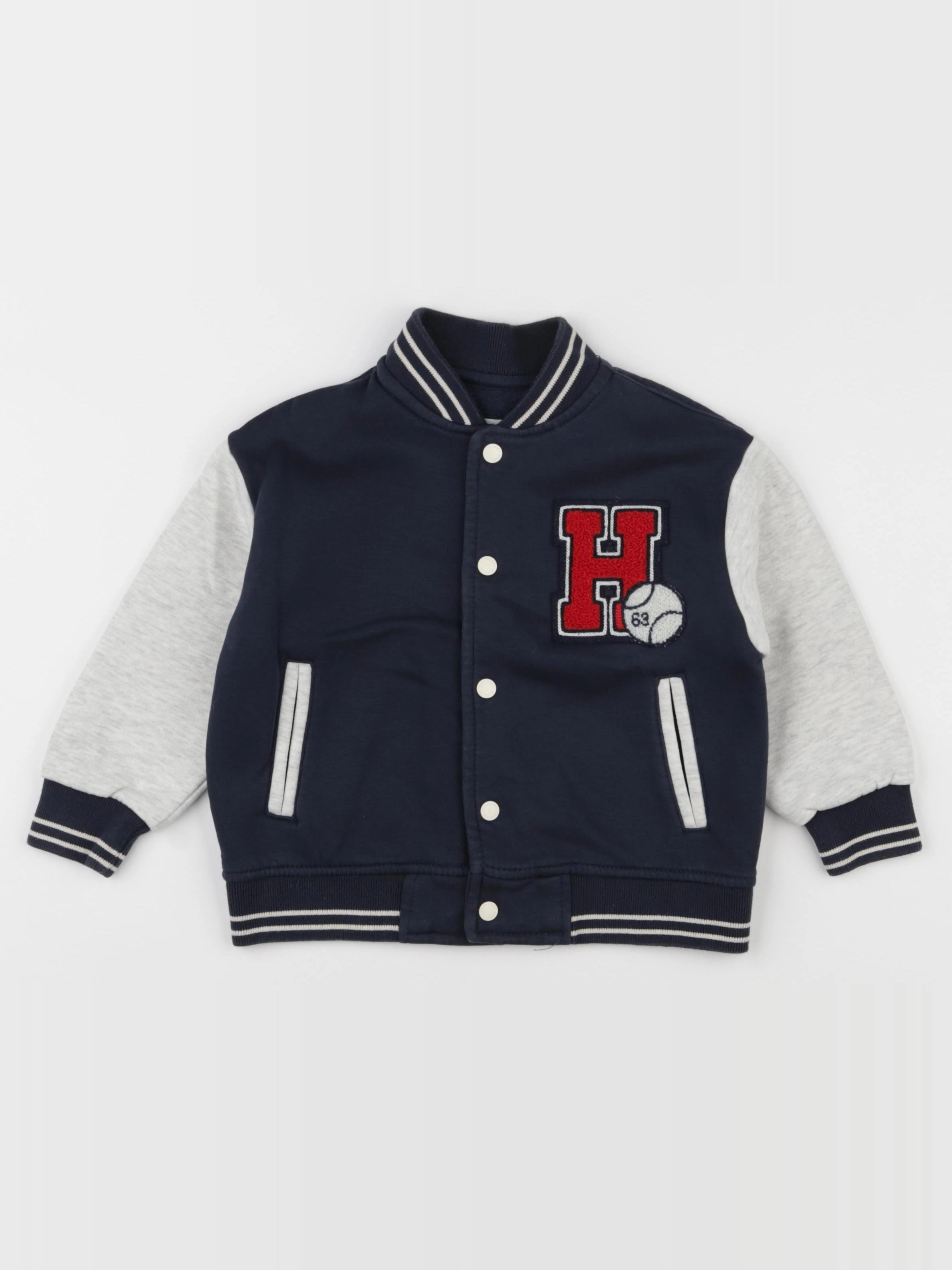 Vertbaudet - sweat bleu - 3 ans
