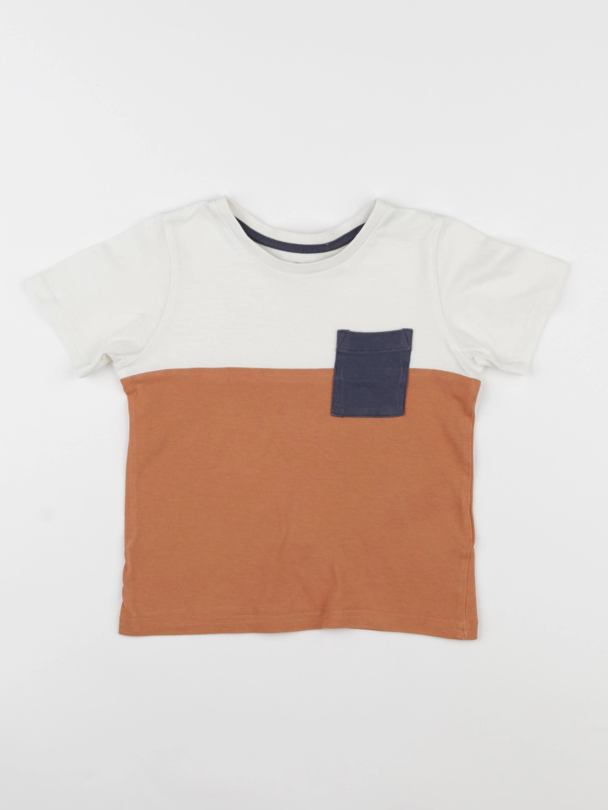 Vertbaudet - tee-shirt marron - 3 ans
