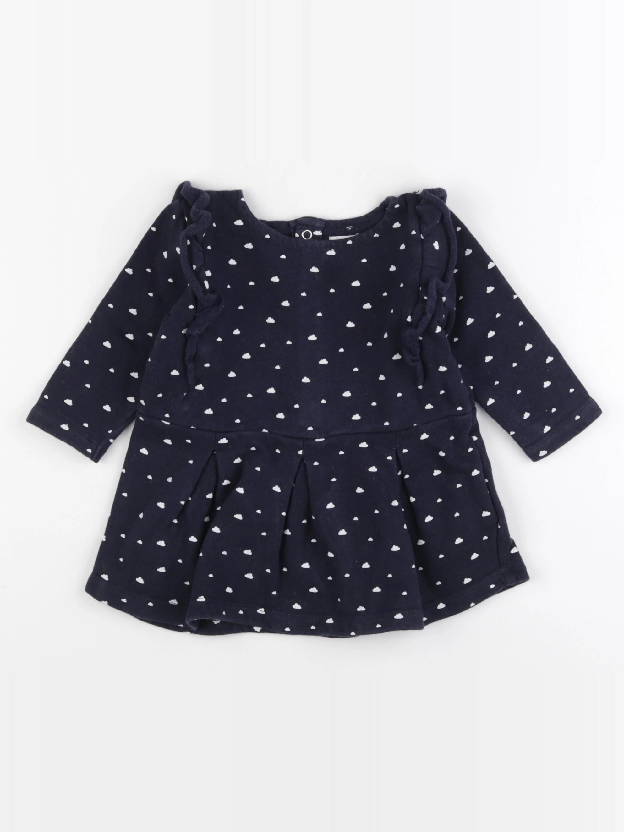 Boutchou - robe bleu - 12 mois