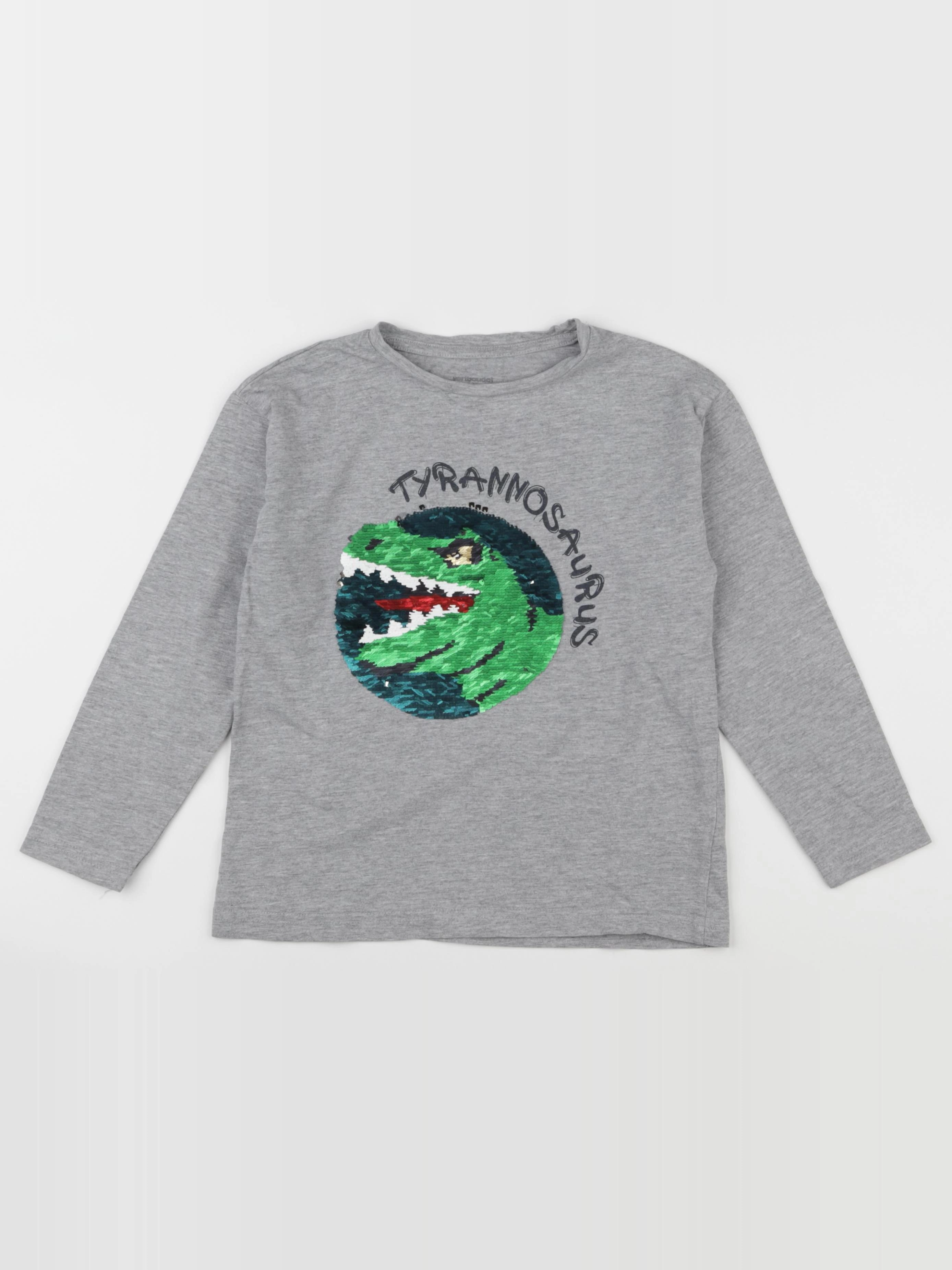Vertbaudet - tee-shirt gris - 6 ans