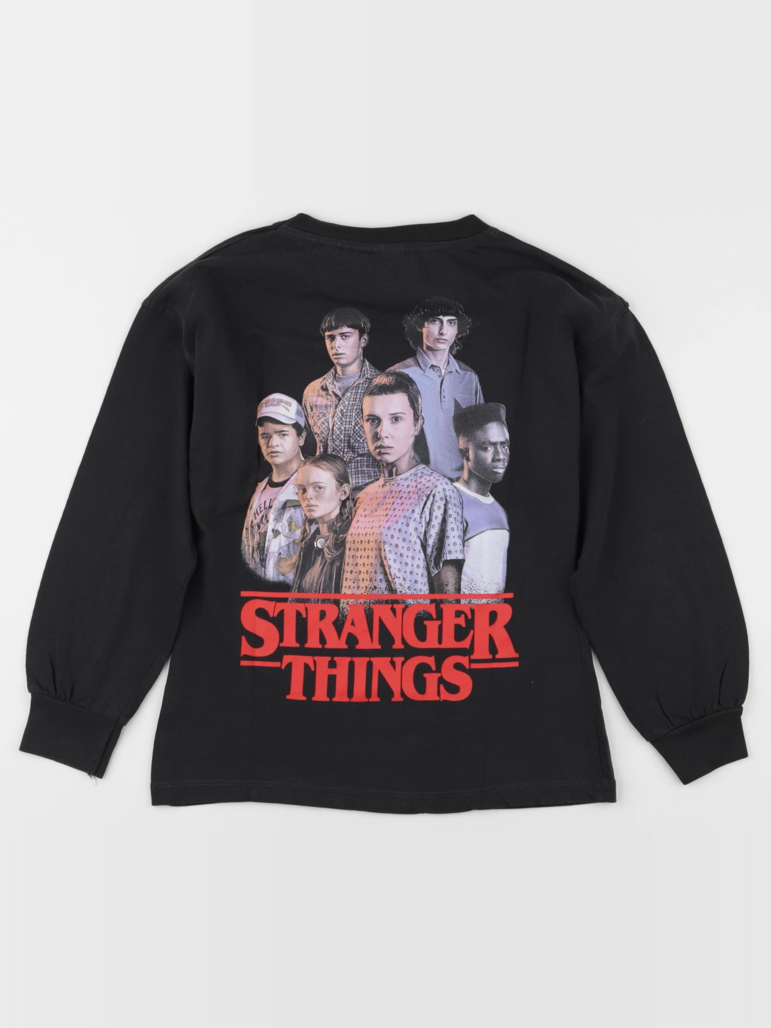 Zara - tee-shirt imprimé au dos noir - 9 ans