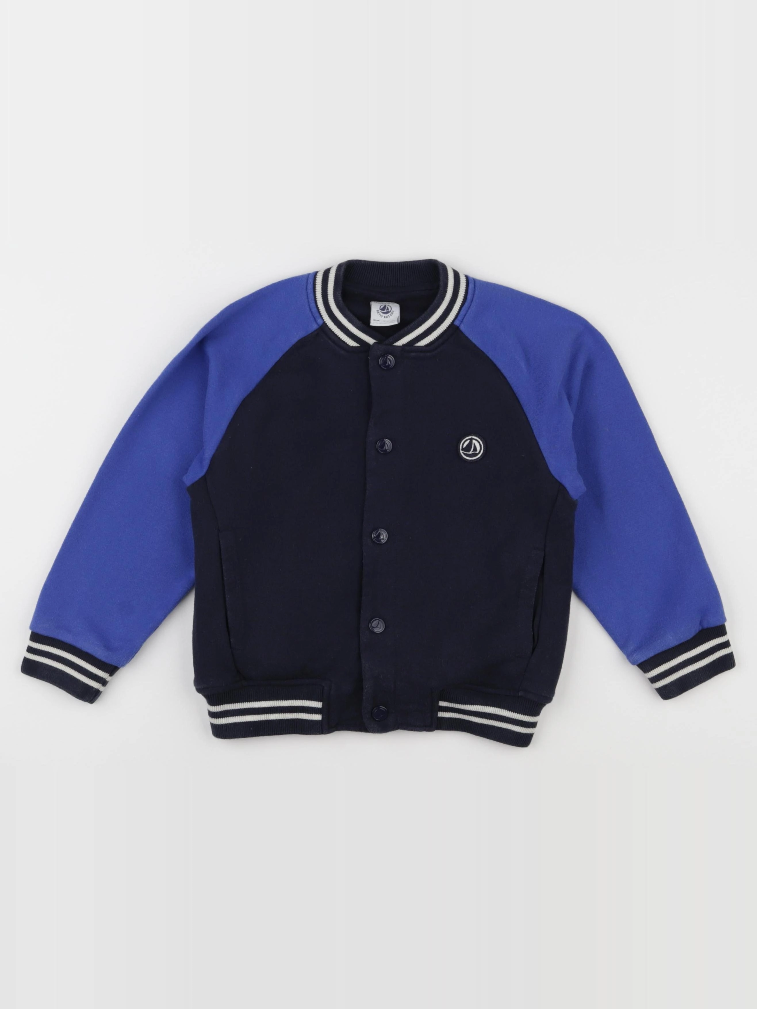 Petit Bateau - veste bleu - 5 ans