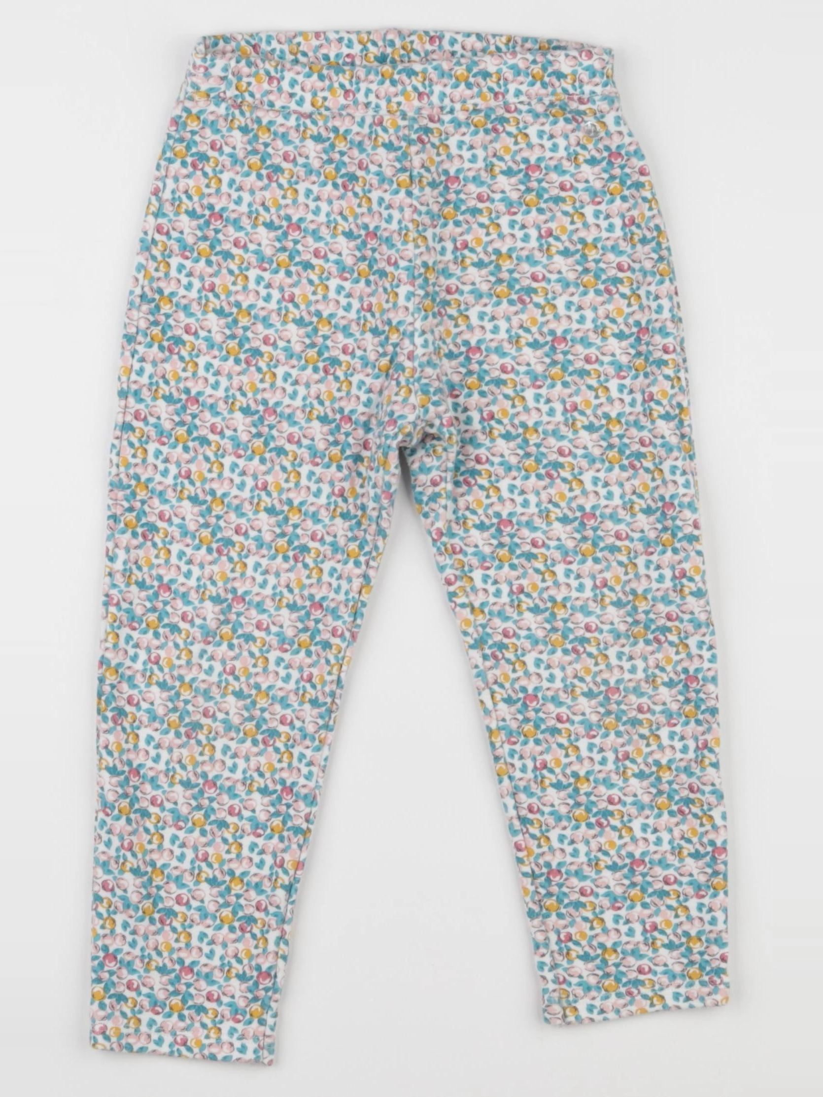 Petit Bateau - pantalon multicolore - 36 mois