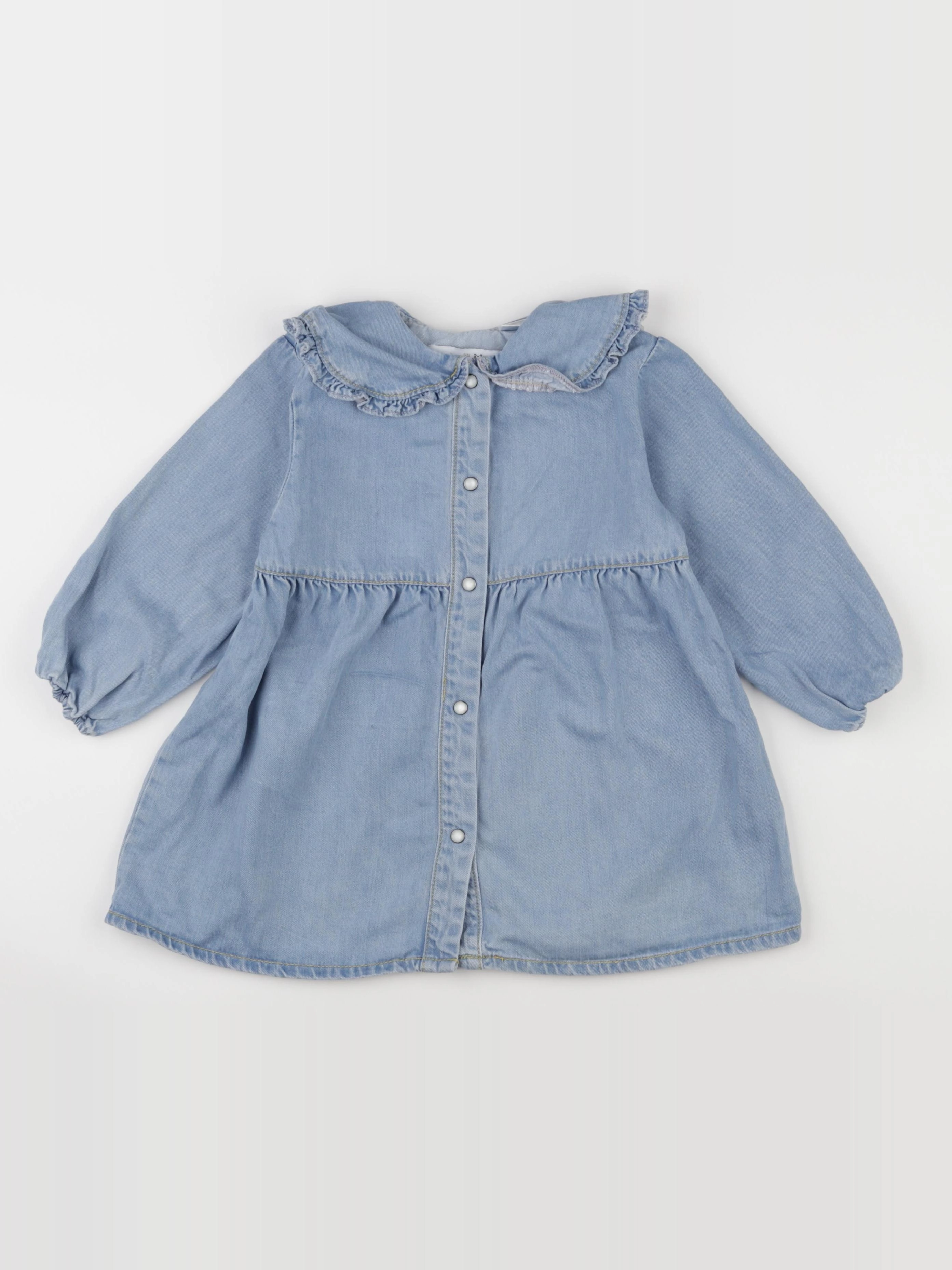 Zara - robe bleu - 2/3 ans