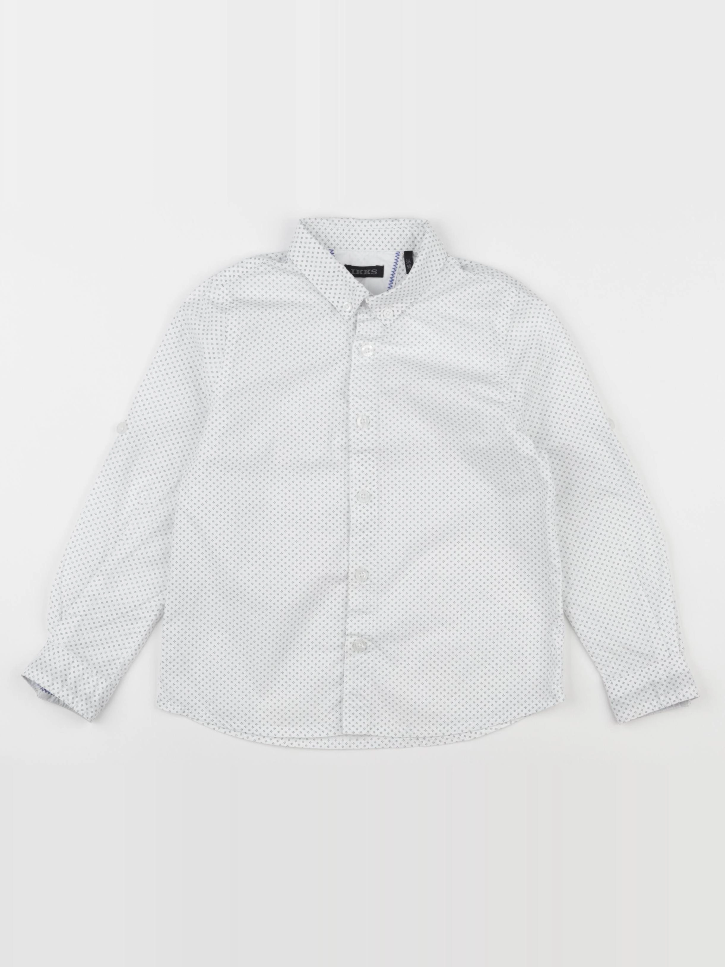 IKKS - chemise blanc, bleu - 3 ans