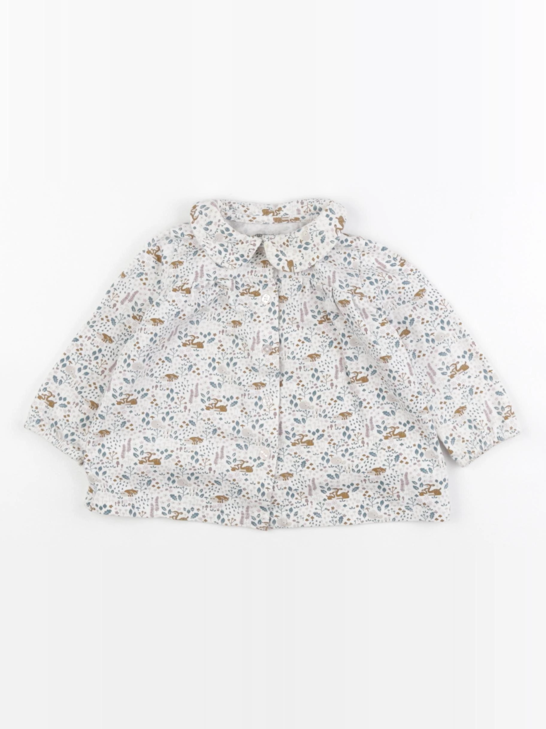 Vertbaudet - tee-shirt multicolore - 6 mois