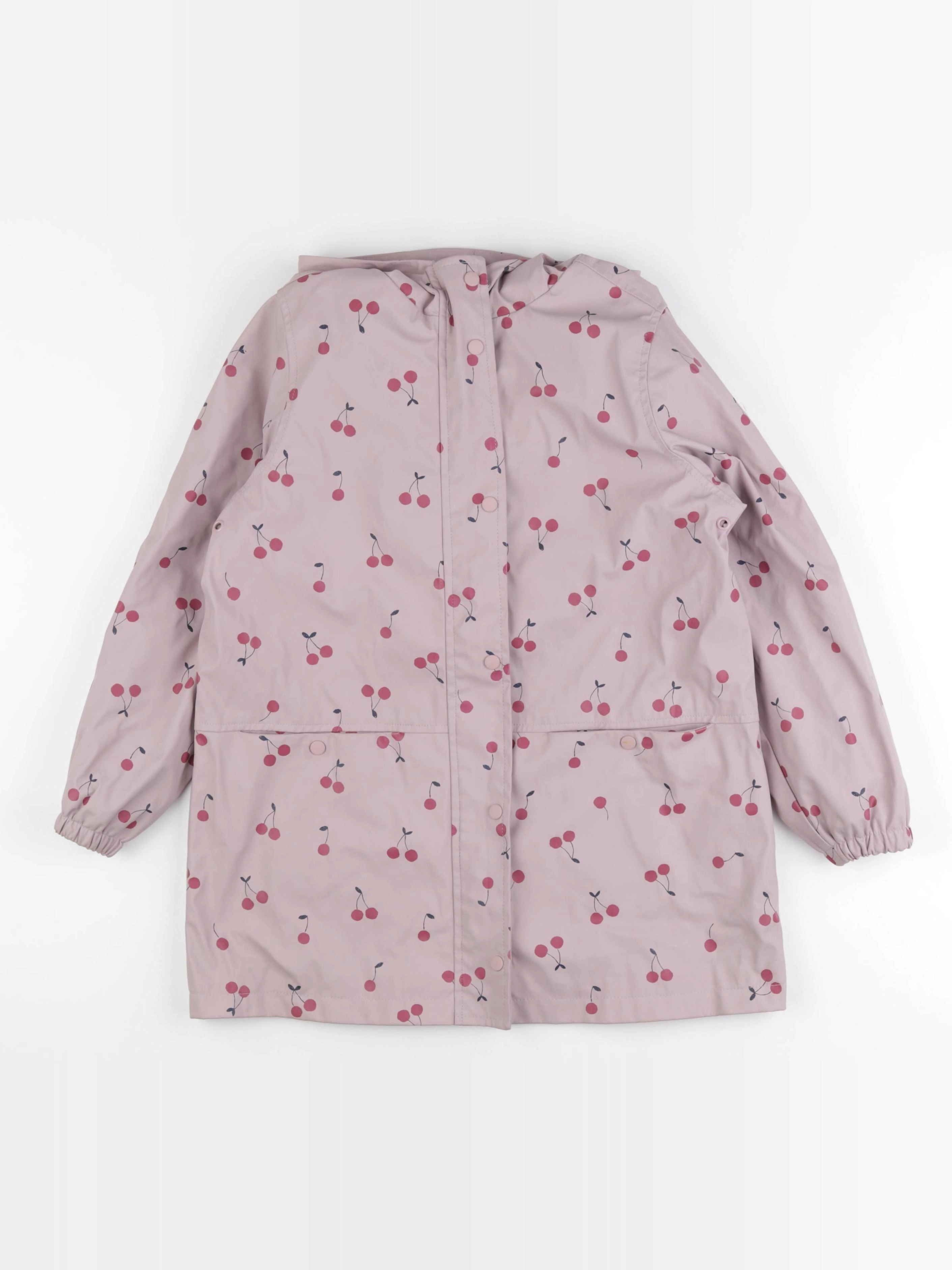 Vertbaudet - imperméable rose - 10 ans