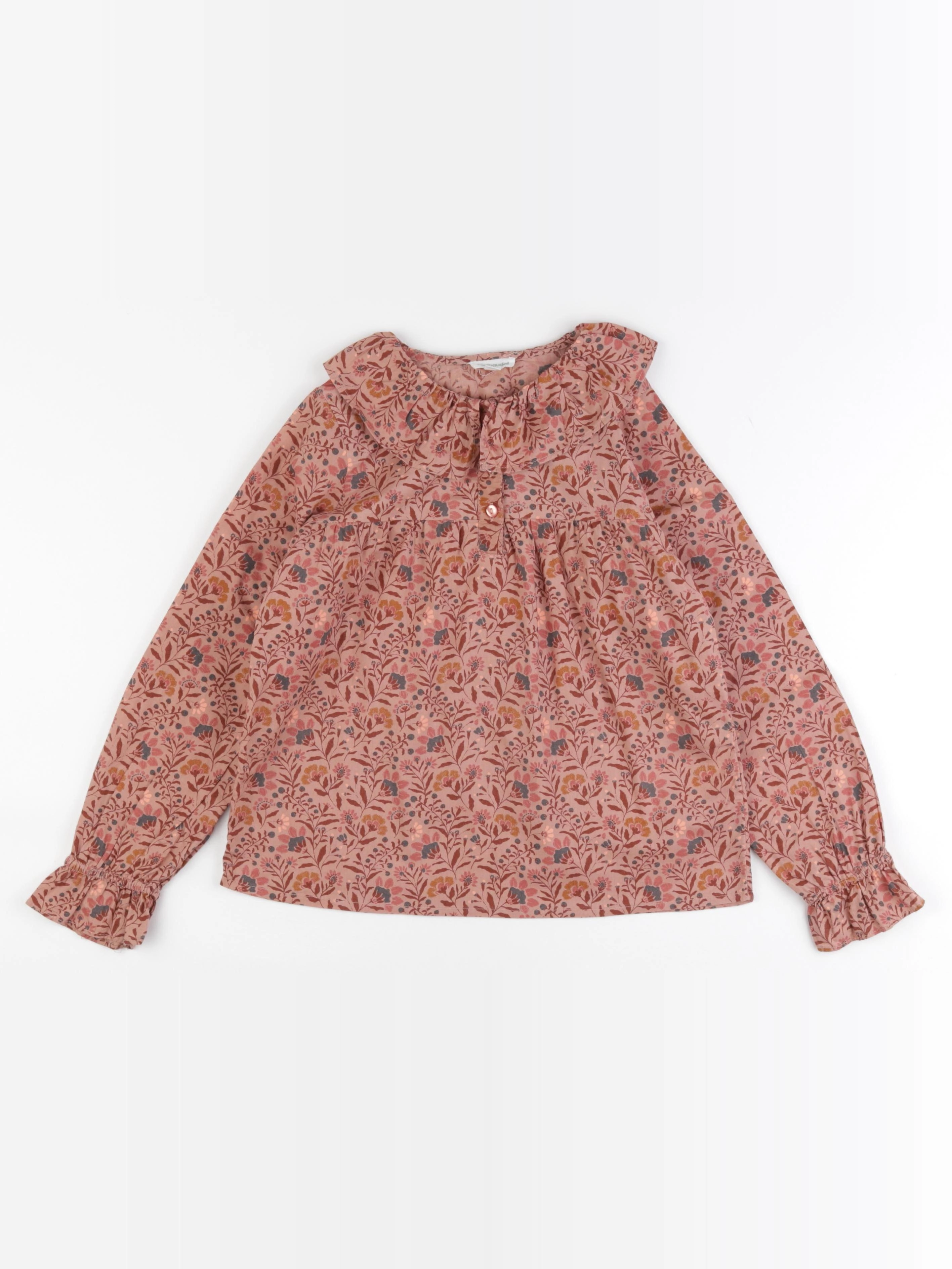Vertbaudet - blouse multicolore - 8 ans
