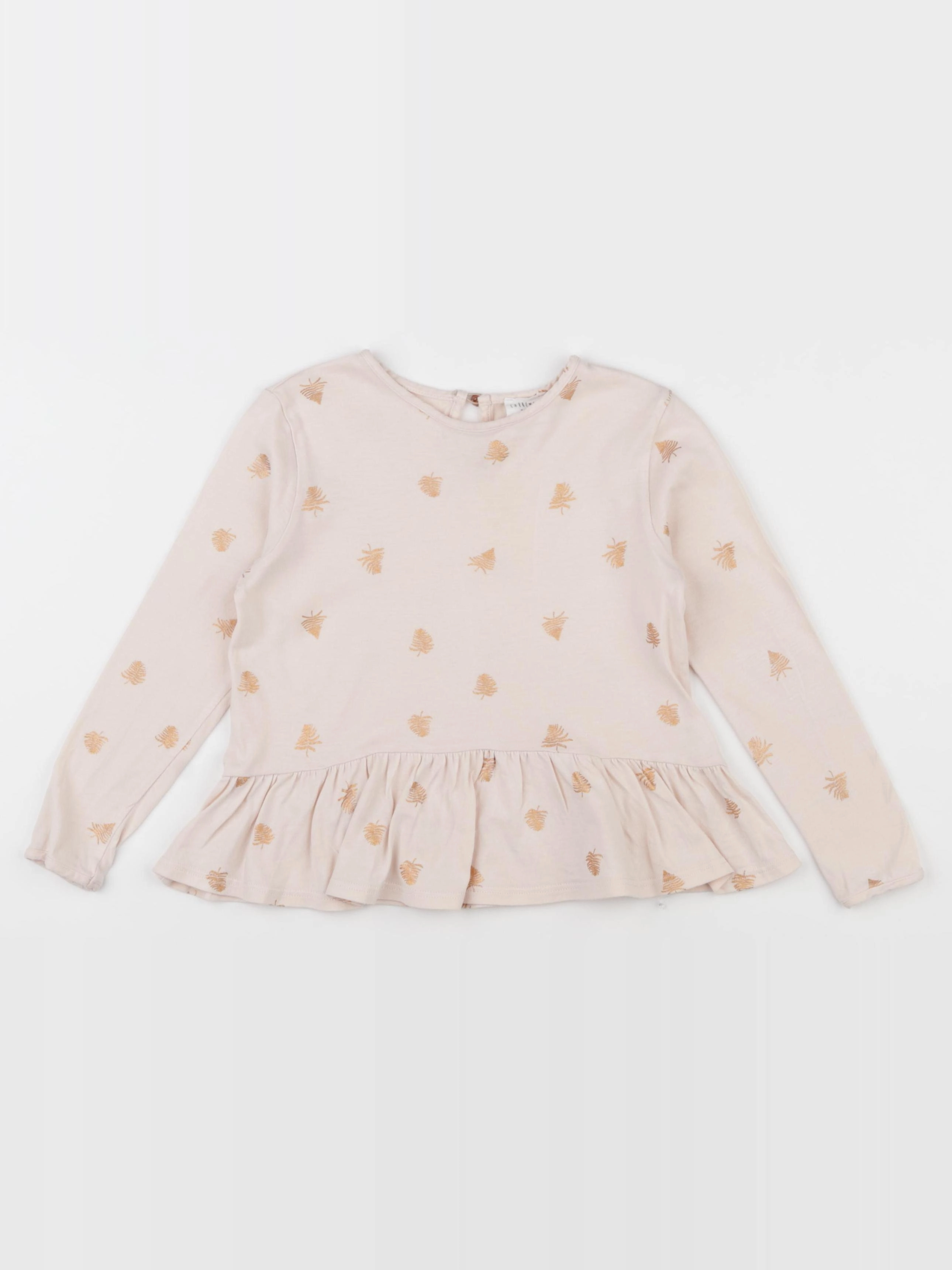 Carrément Beau - tee-shirt bronze, rose - 4 ans