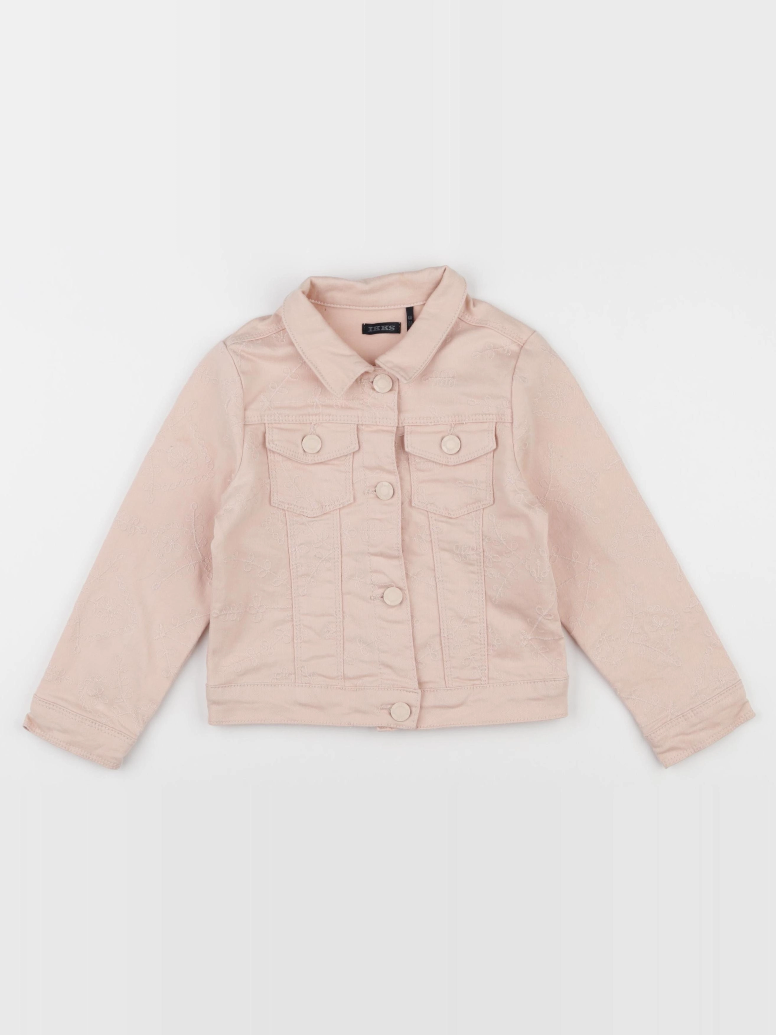 IKKS - veste rose - 4 ans