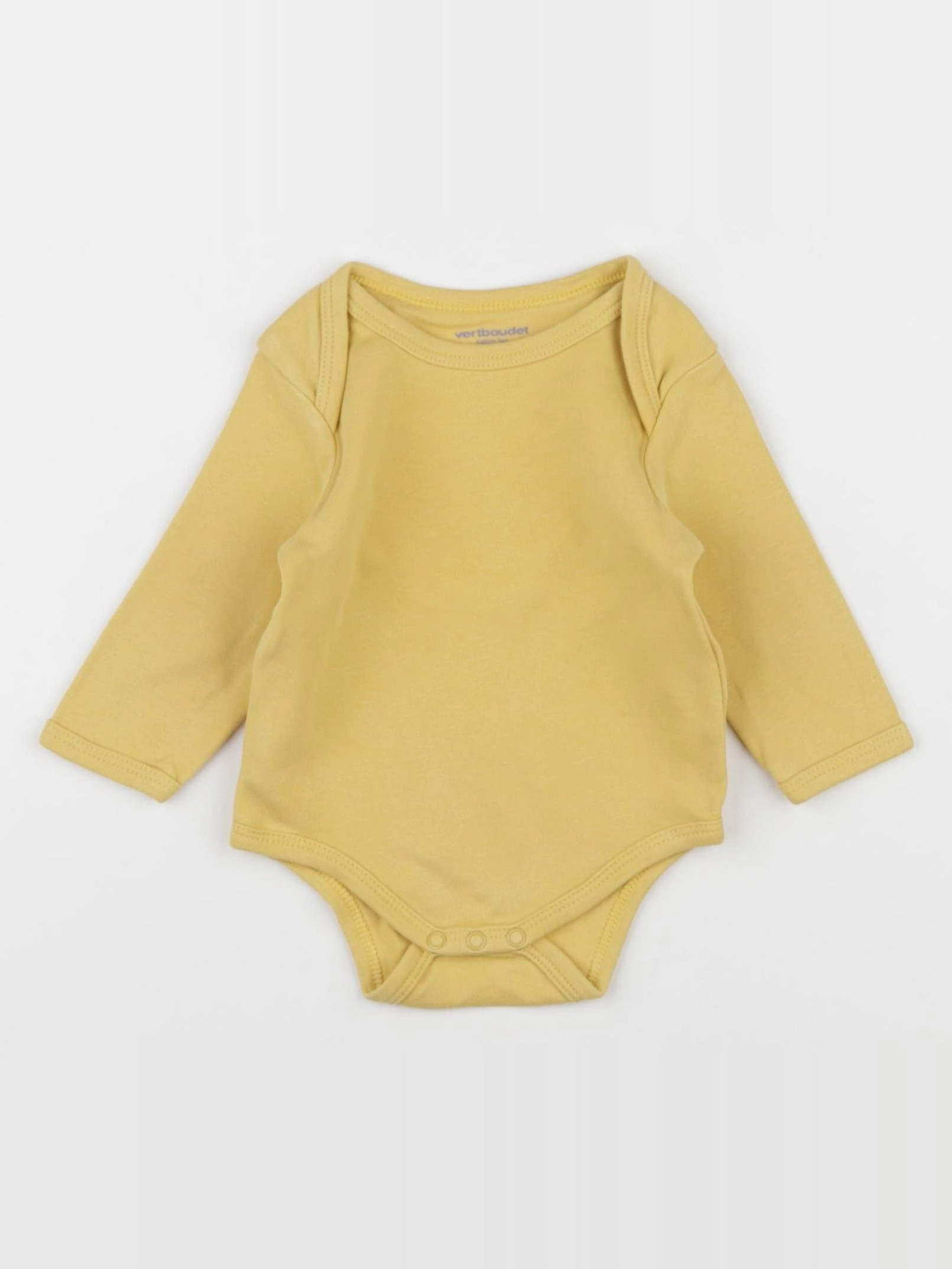 Vertbaudet - body jaune - 3 mois