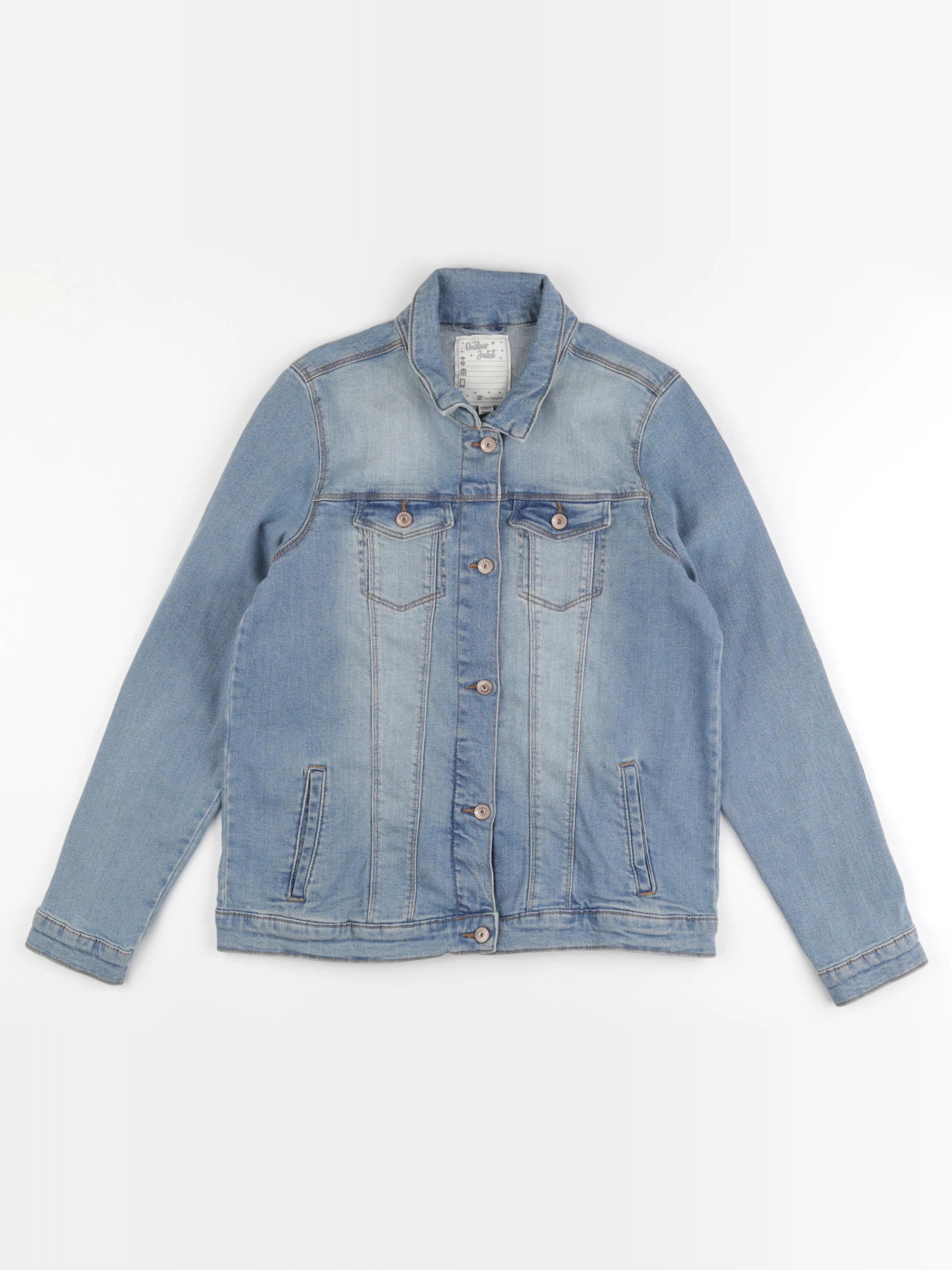 Vertbaudet - veste bleu - 14 ans