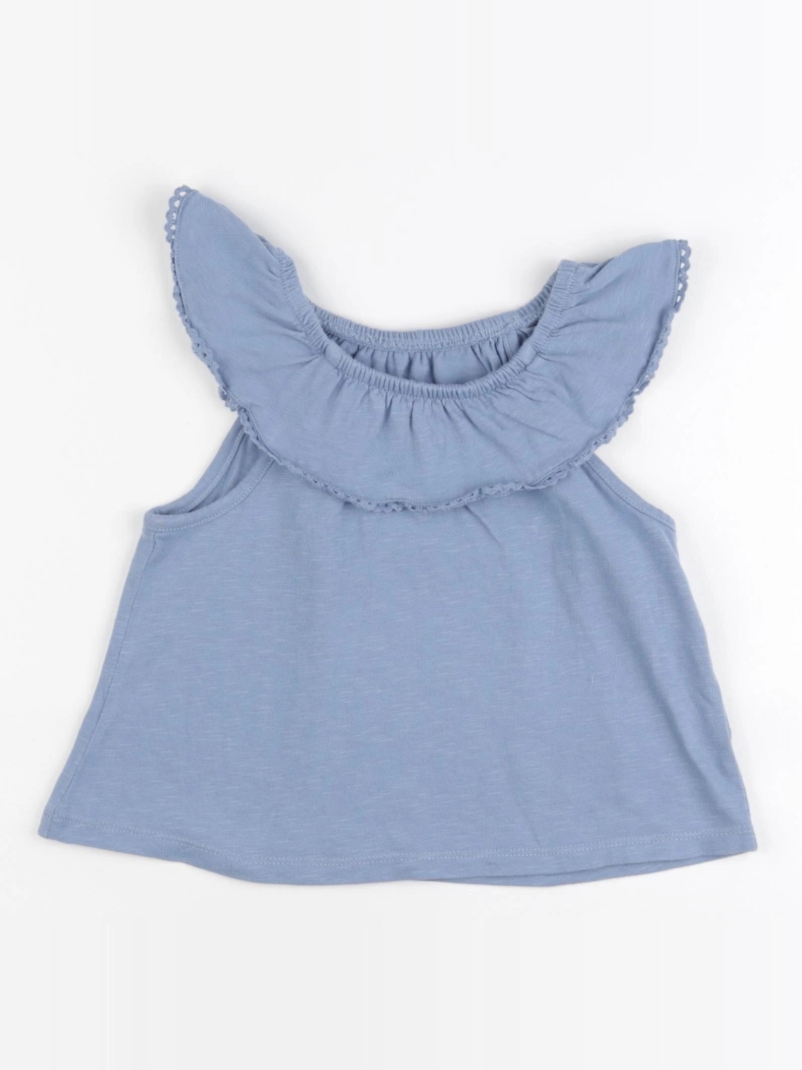Cyrillus - débardeur bleu - 4 ans