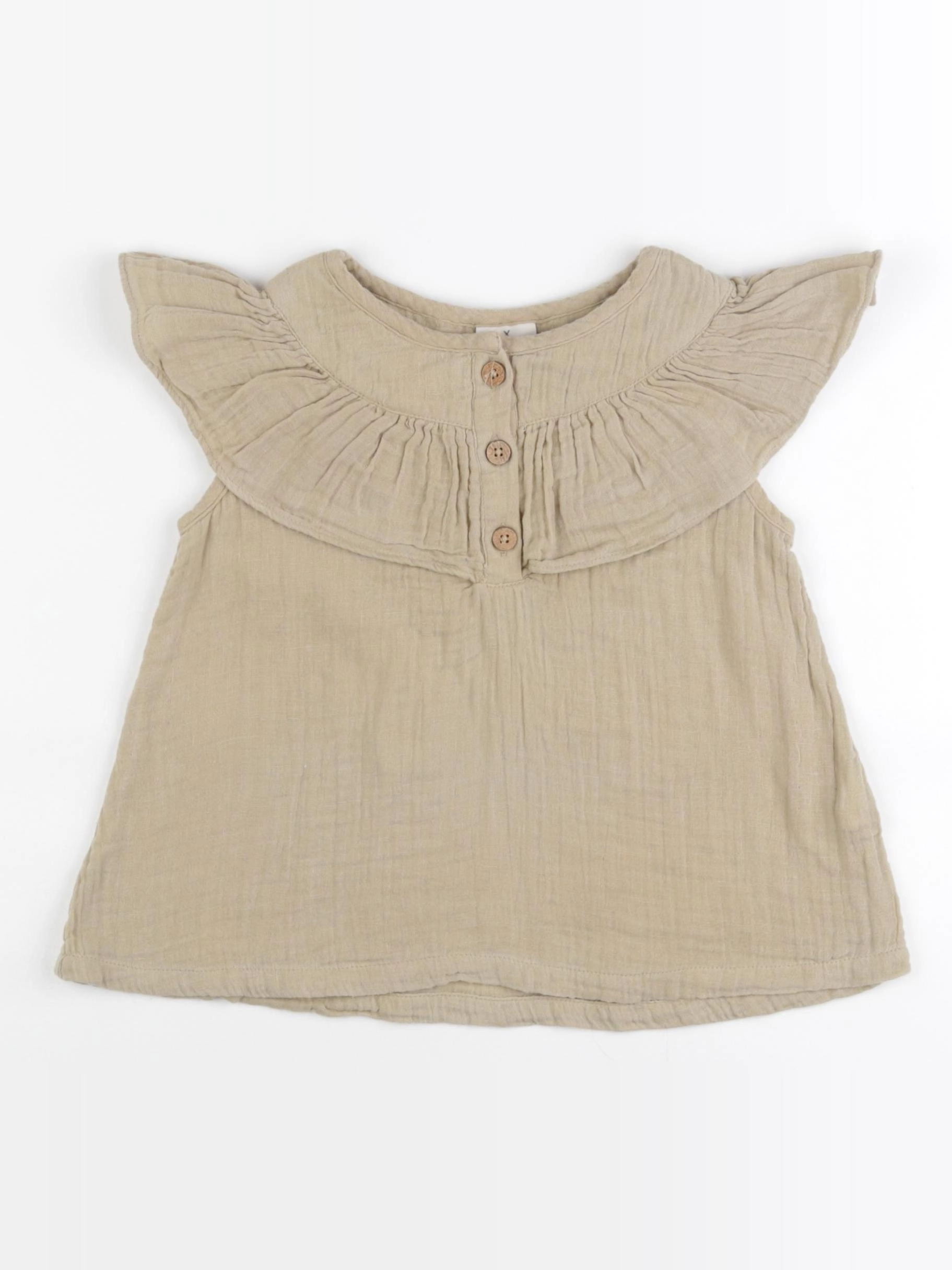 Lililotte - blouse beige - 4 ans