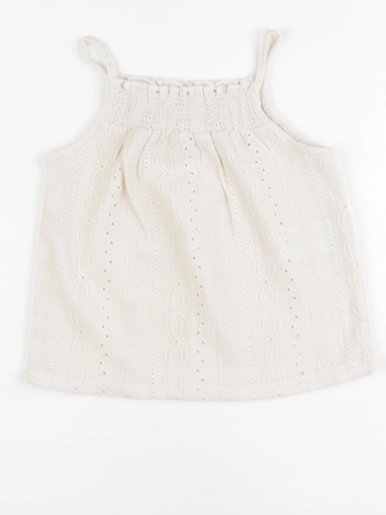 Vertbaudet - débardeur beige - 24 mois