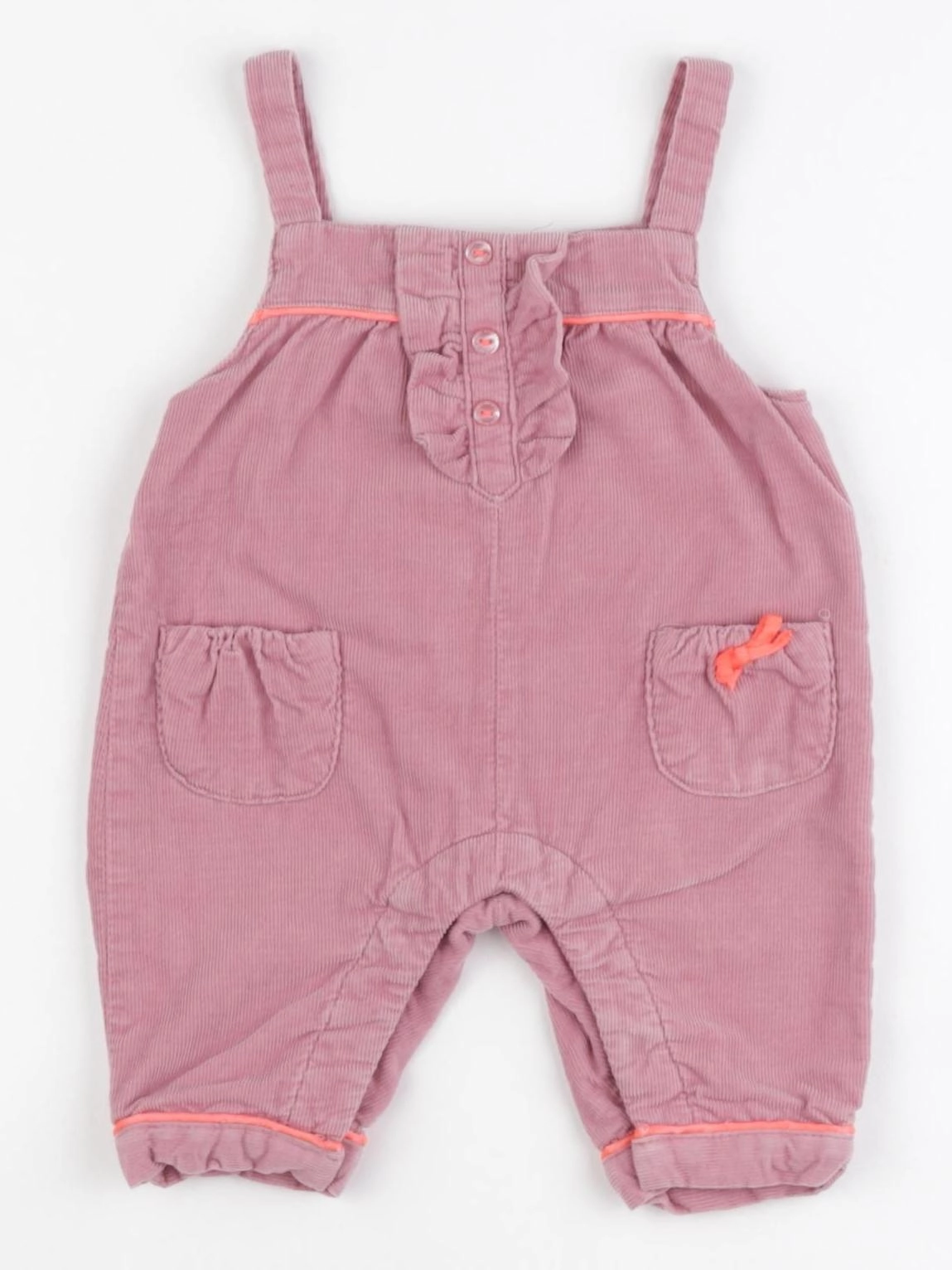 Vertbaudet - combinaison rose - 1 mois