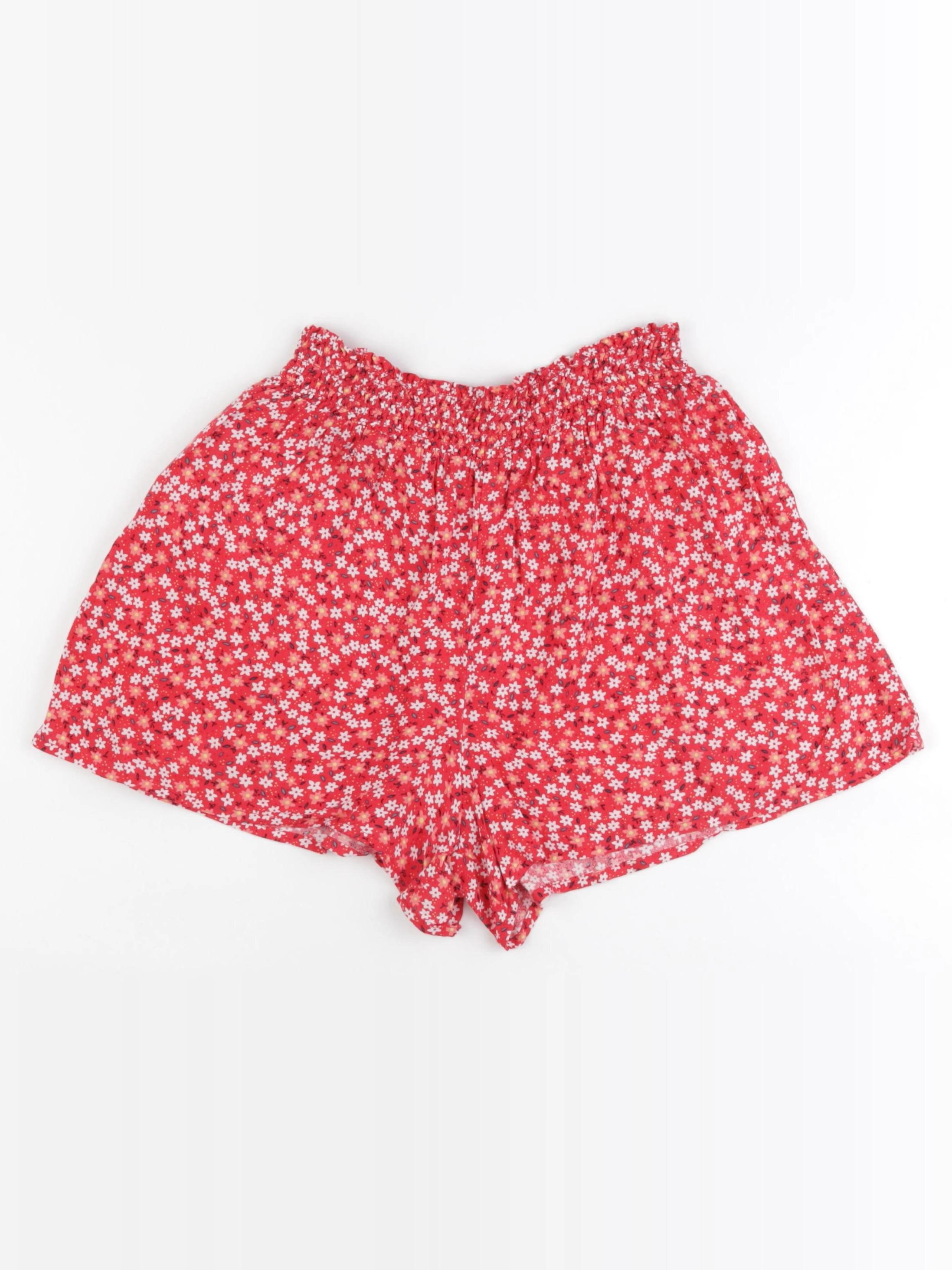 Vertbaudet - short rouge - 10 ans