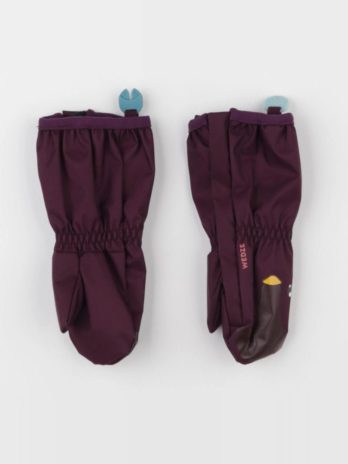 Decathlon ski - moufles de ski violet - 24 mois à 3 ans