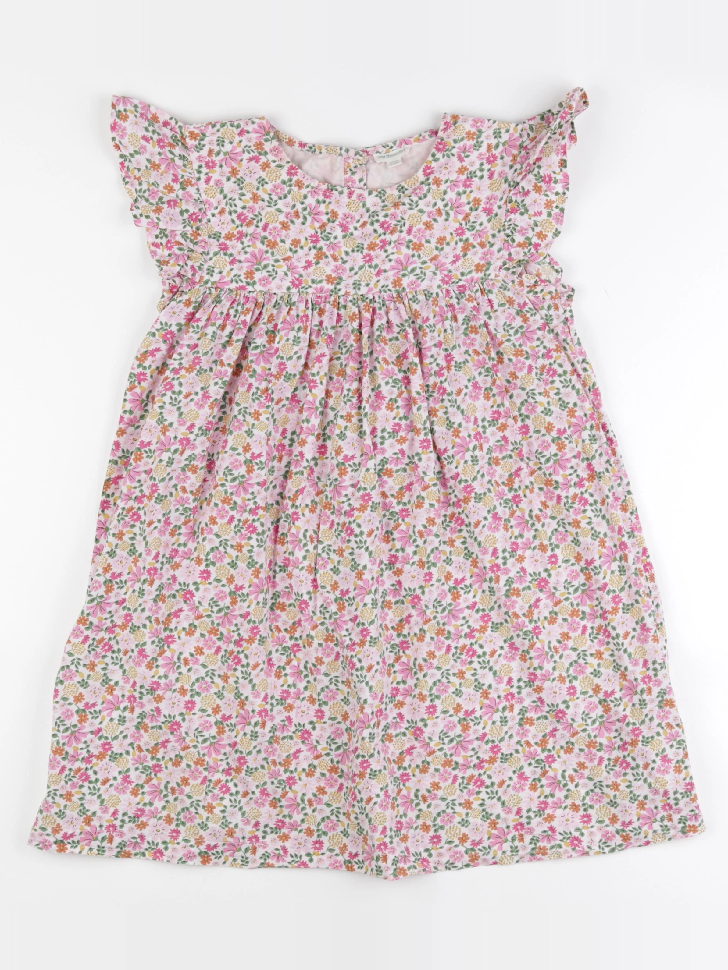 Vertbaudet - robe multicolore - 9 ans