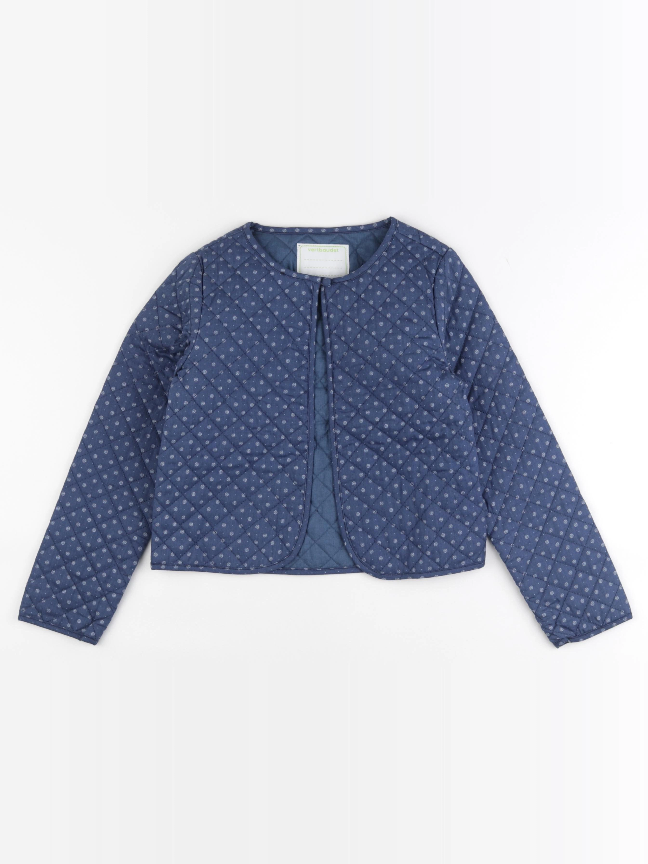 Vertbaudet - veste bleu - 8 ans