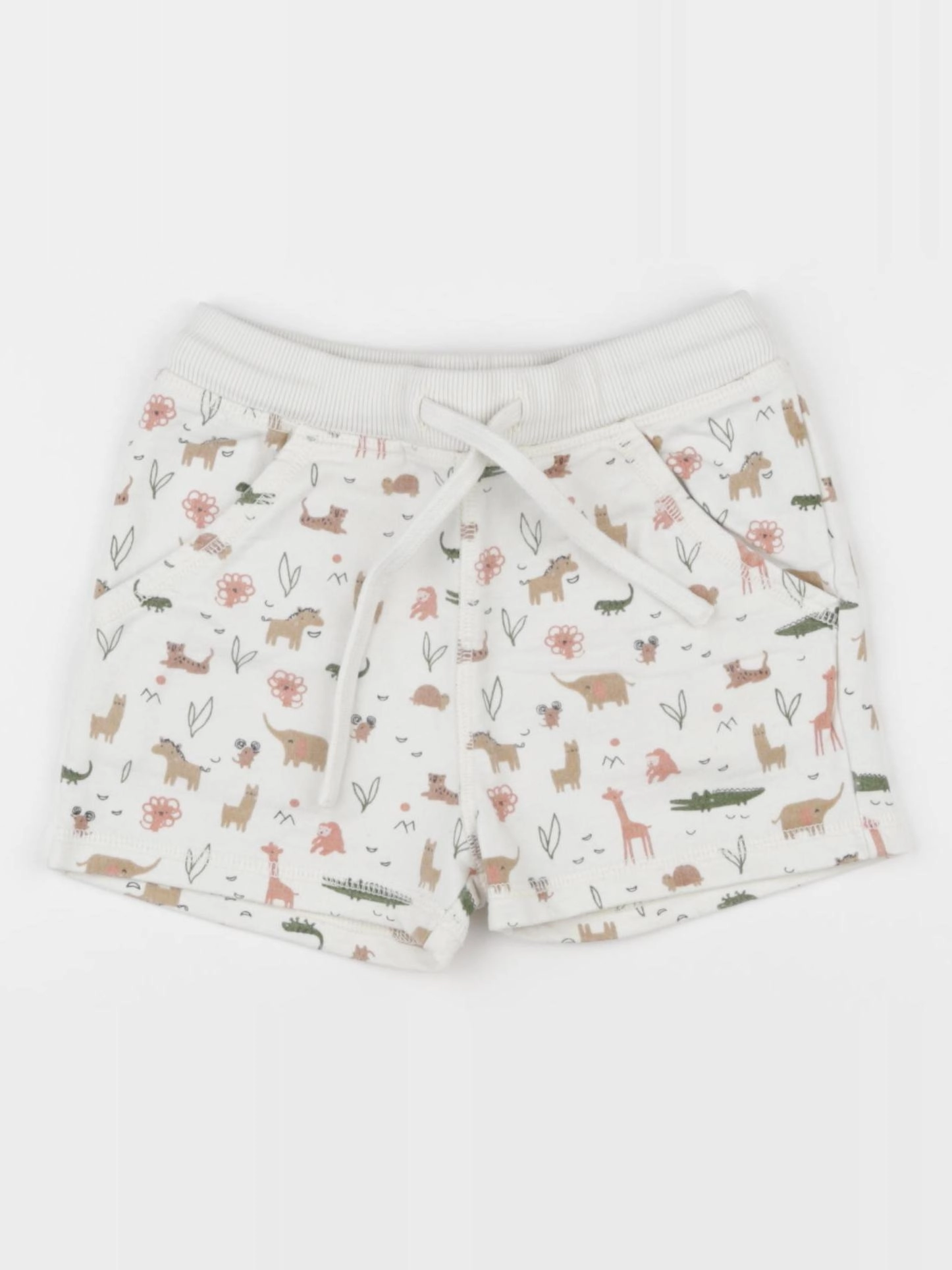 Boutchou - short beige, rose - 24 mois