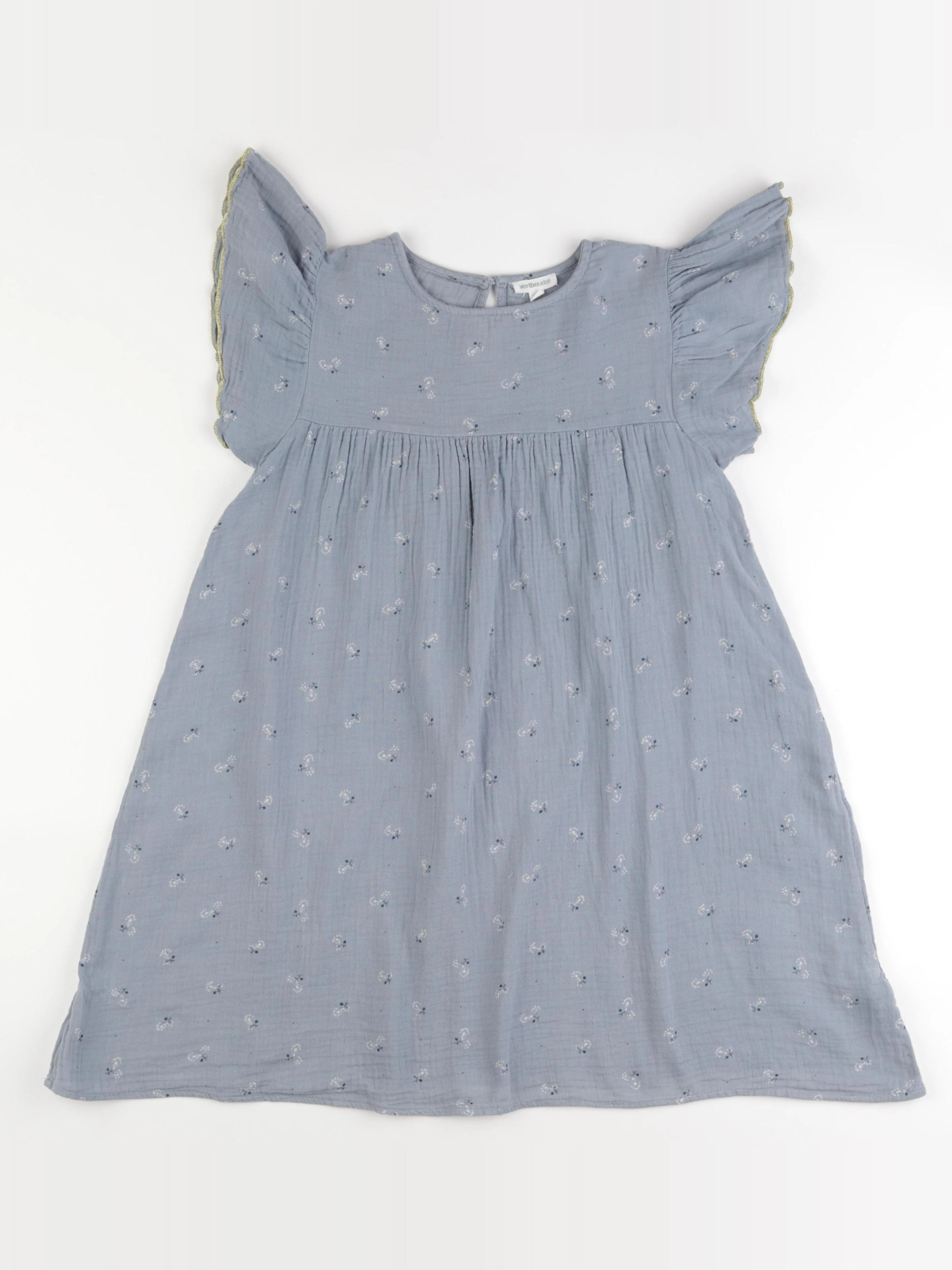 Vertbaudet - robe bleu - 10 ans
