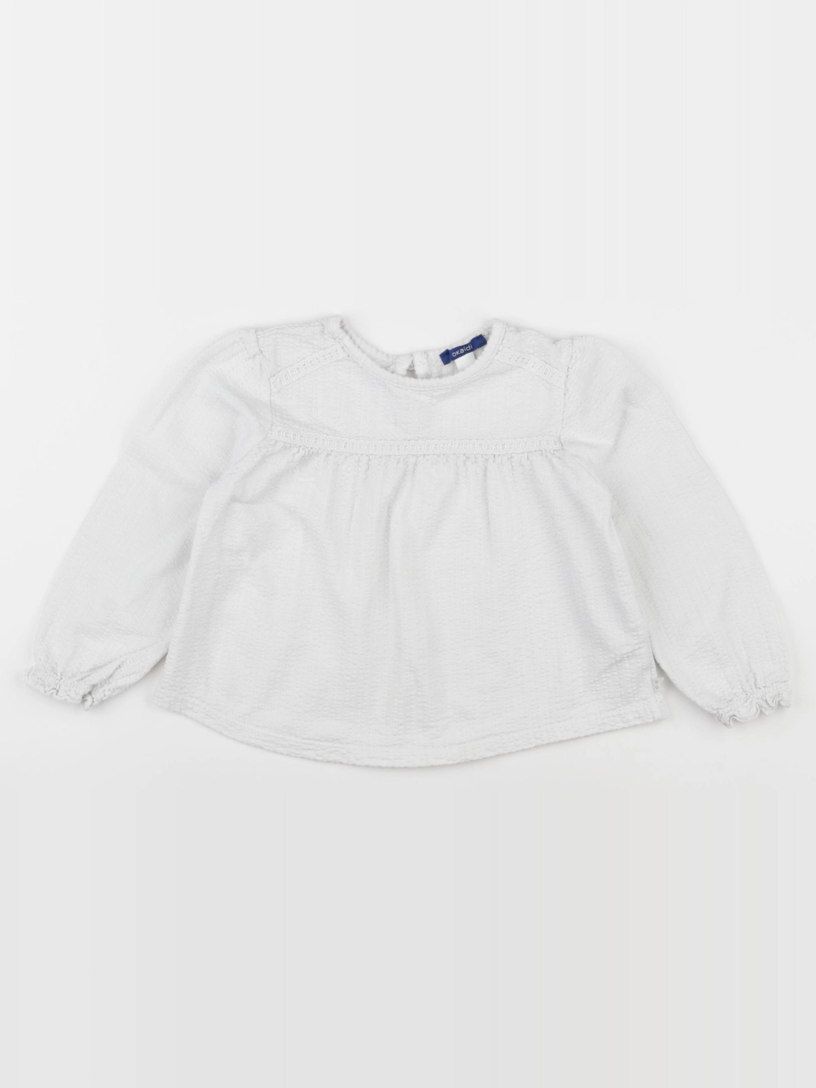 Okaidi - tee-shirt blanc - 4 ans