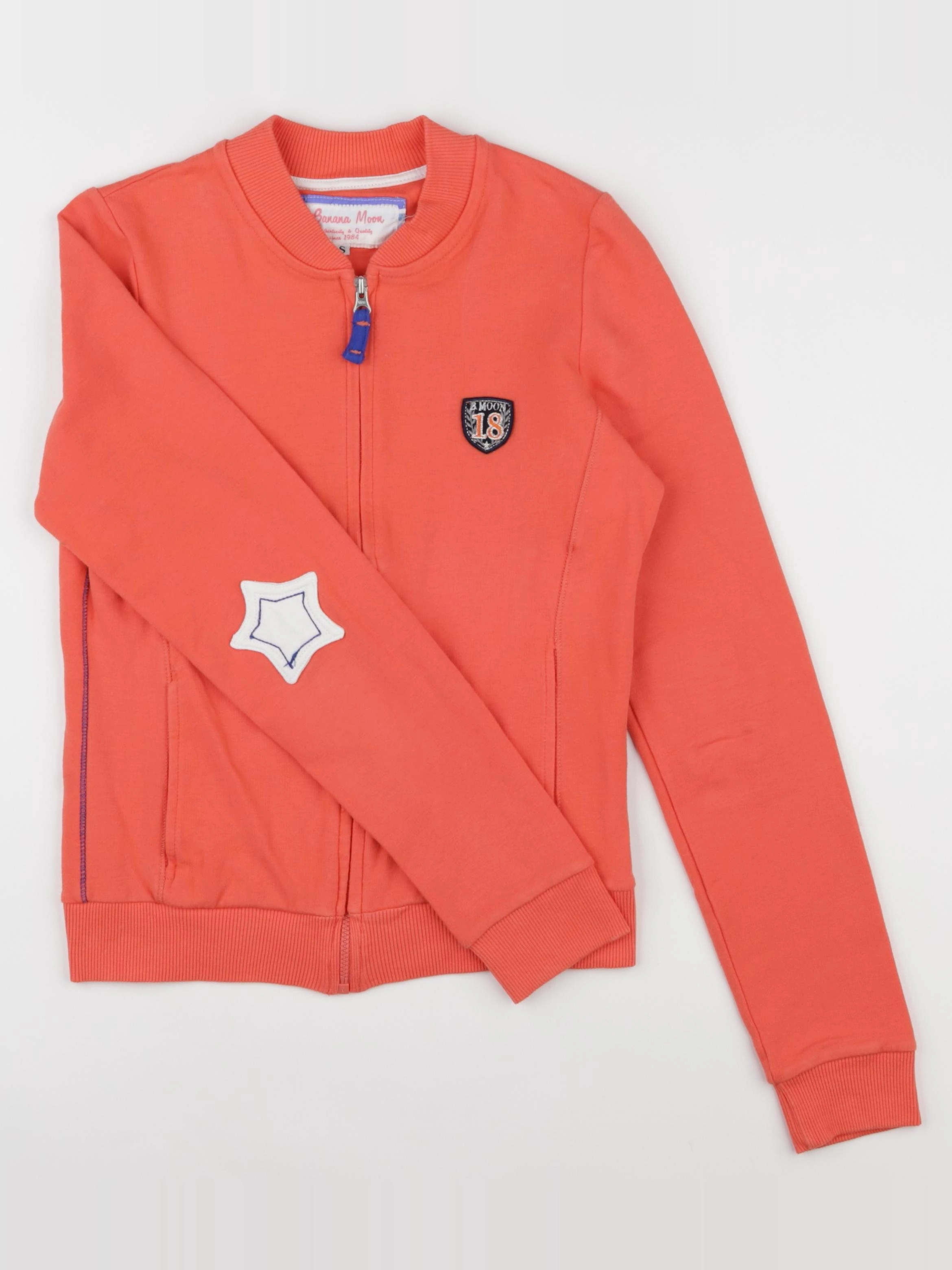 Banana Moon - sweat orange - 11/12 ans