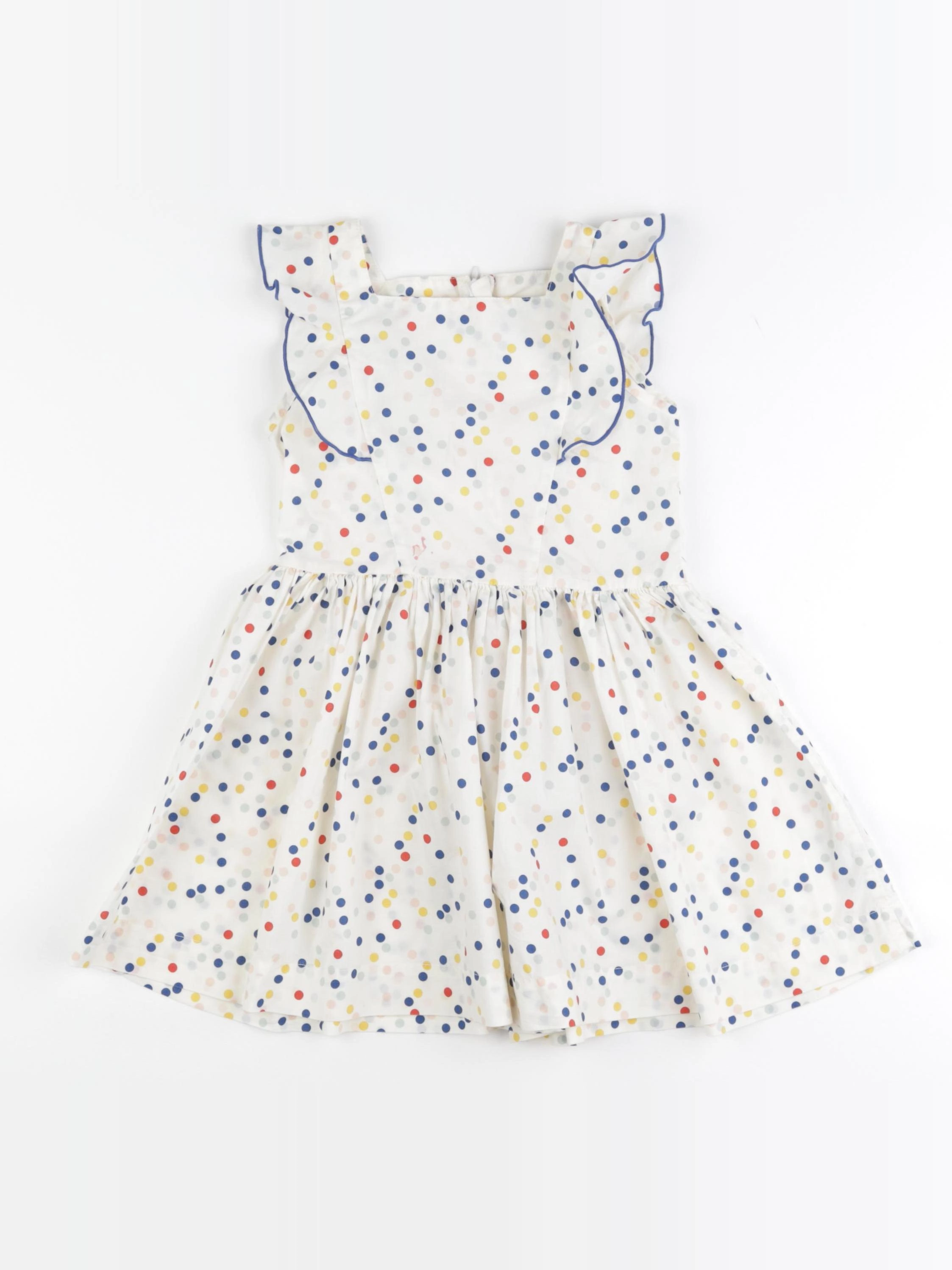 Petit Bateau - robe multicolore - 4 ans