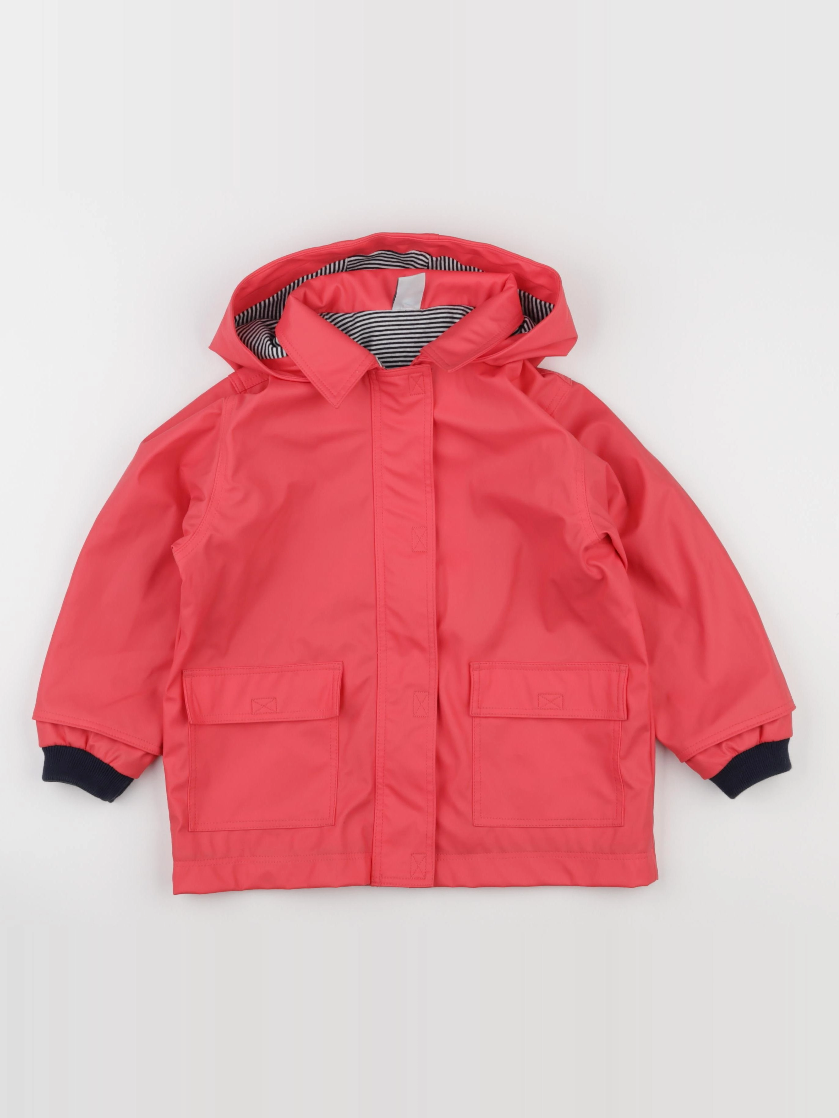 Petit Bateau - imperméable rose - 4 ans