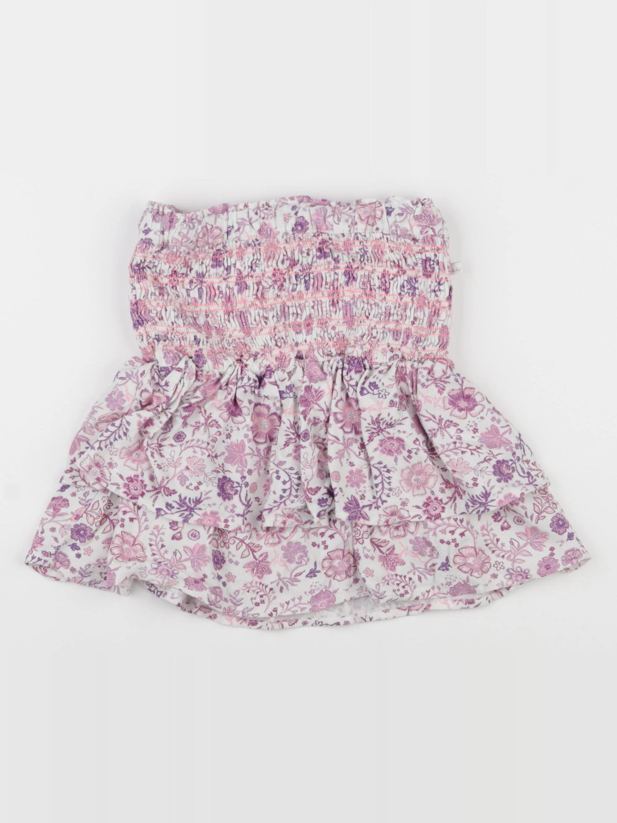 IKKS - jupe violet, rose - 8 ans